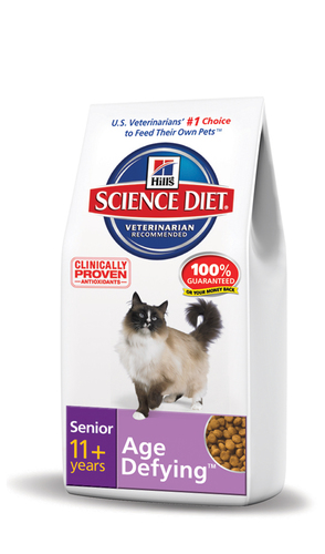 science diet senior 11 age defying cat food