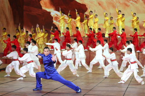 Zhao Wenzhuo appearance in Spring Festival Gala set off the China Kung Fu wave.  (PRNewsFoto/Zhaowenzhuo Studio)
