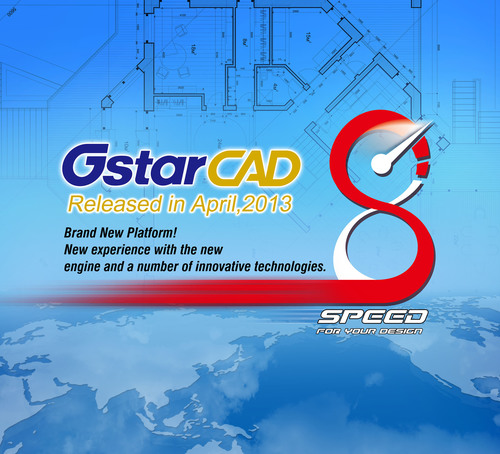GstarCAD is the fast, powerful and .dwg-compatible CAD software. www.gstarcad.net.  (PRNewsFoto/Suzhou Gstarsoft Co., Ltd.)
