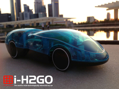 i-H2GO high-tech toy car is powered by a hydrogen fuel cell & controlled by your phone.  (PRNewsFoto/Horizon Fuel Cell Technologies)
