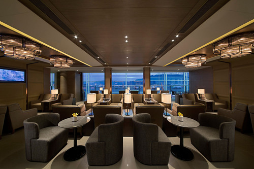 Plaza Premium Lounge at West Hall, Hong Kong International Airport.  (PRNewsFoto/Plaza Premium Lounge)
