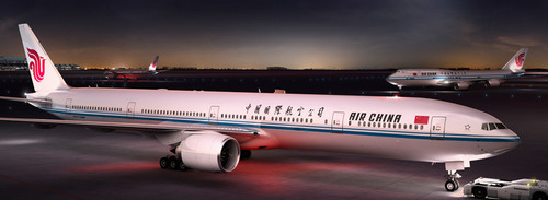 Air China to Increase Widebody Capacity in U.S. Market.  (PRNewsFoto/Air China)

