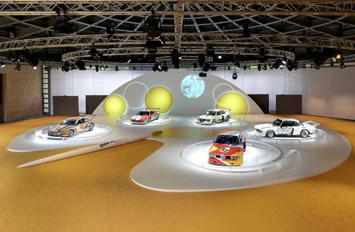 BMW Art Car exhibition at the Concorso d'Eleganza Villa d'Este 2015 (c) BMW AG, Photographer: Christian Kain