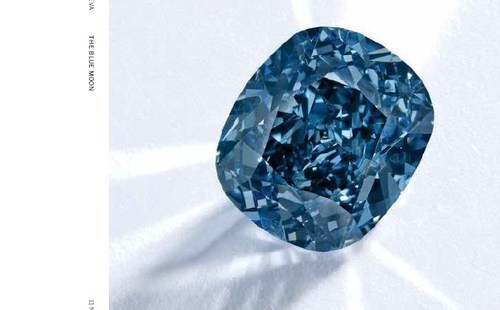 Dazzling Blue Moon Diamond Sold By Cora International For 48 4 Million