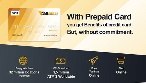 Xmlgold Introduces Anonymous Prepaid Credit Cards