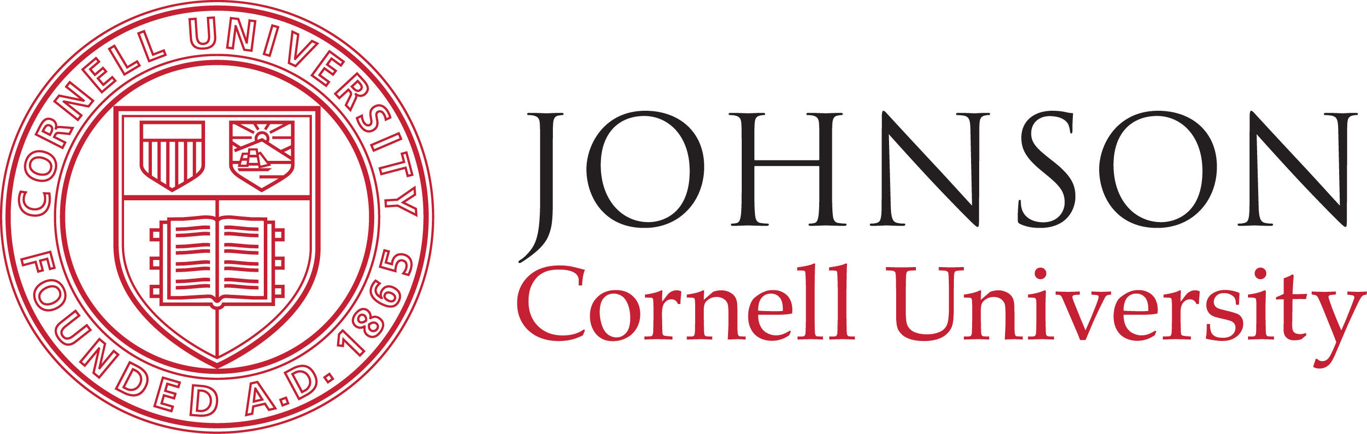 Johnson School at Cornell University logo.