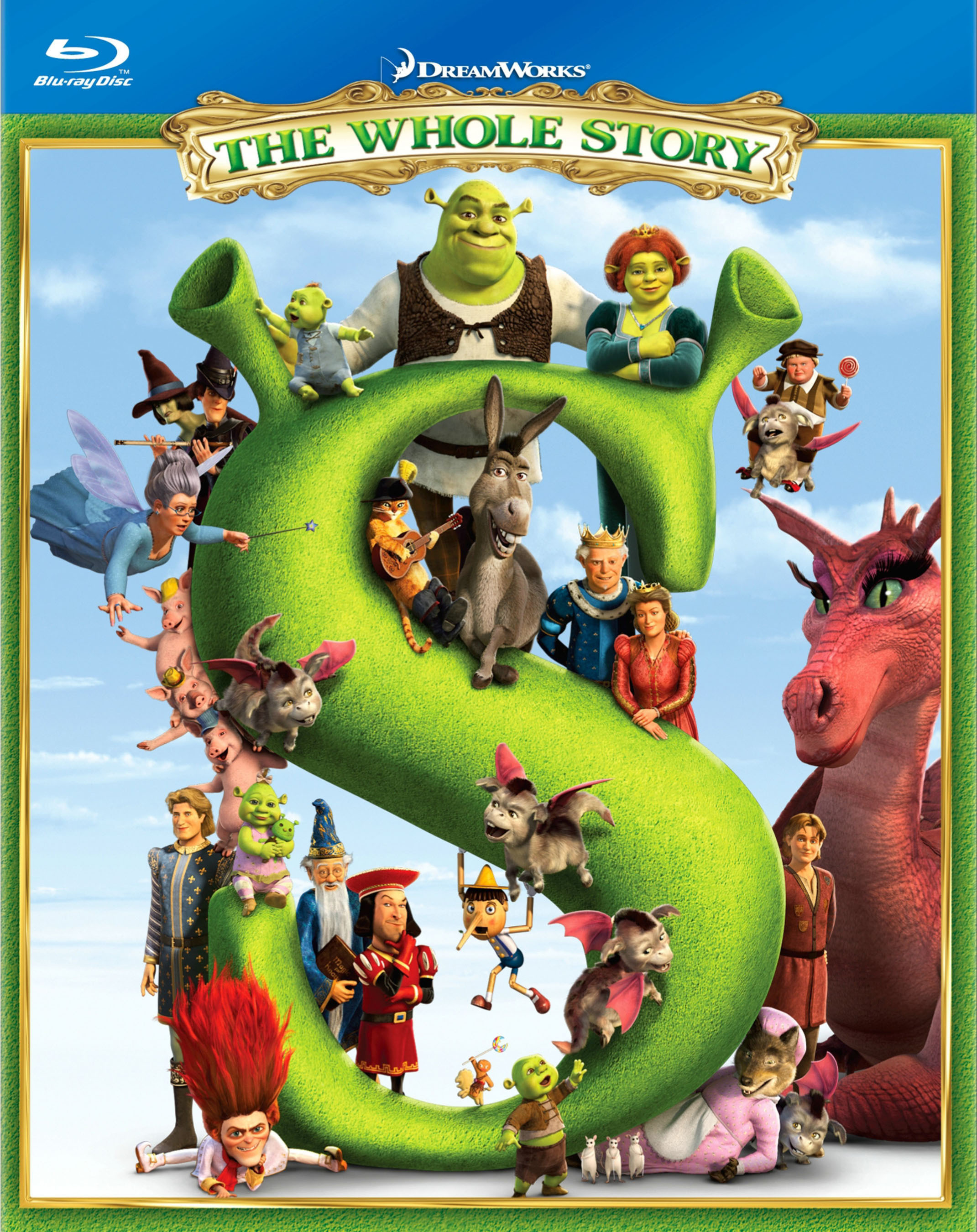 For the First Time Ever, All Four Films from the Biggest Animated Film  Franchise in History Arrive Together on Blu-ray Disc Including the  Celebrated Final Chapter, Shrek Forever After