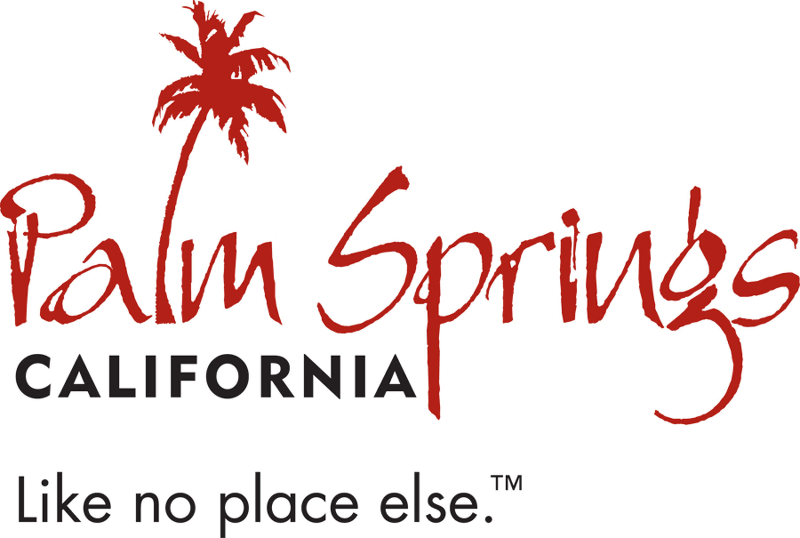 Palm Springs Bureau of Tourism Logo.