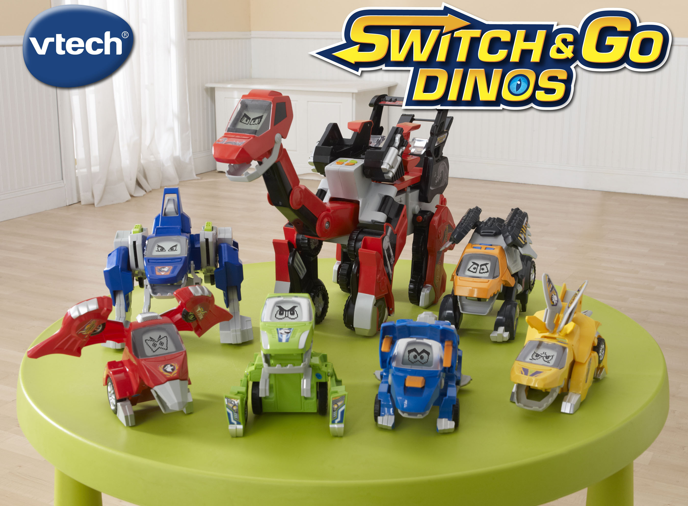 VTech Introduces Latest Toy Innovations, Branches Out with New Switch & Go  Dinos