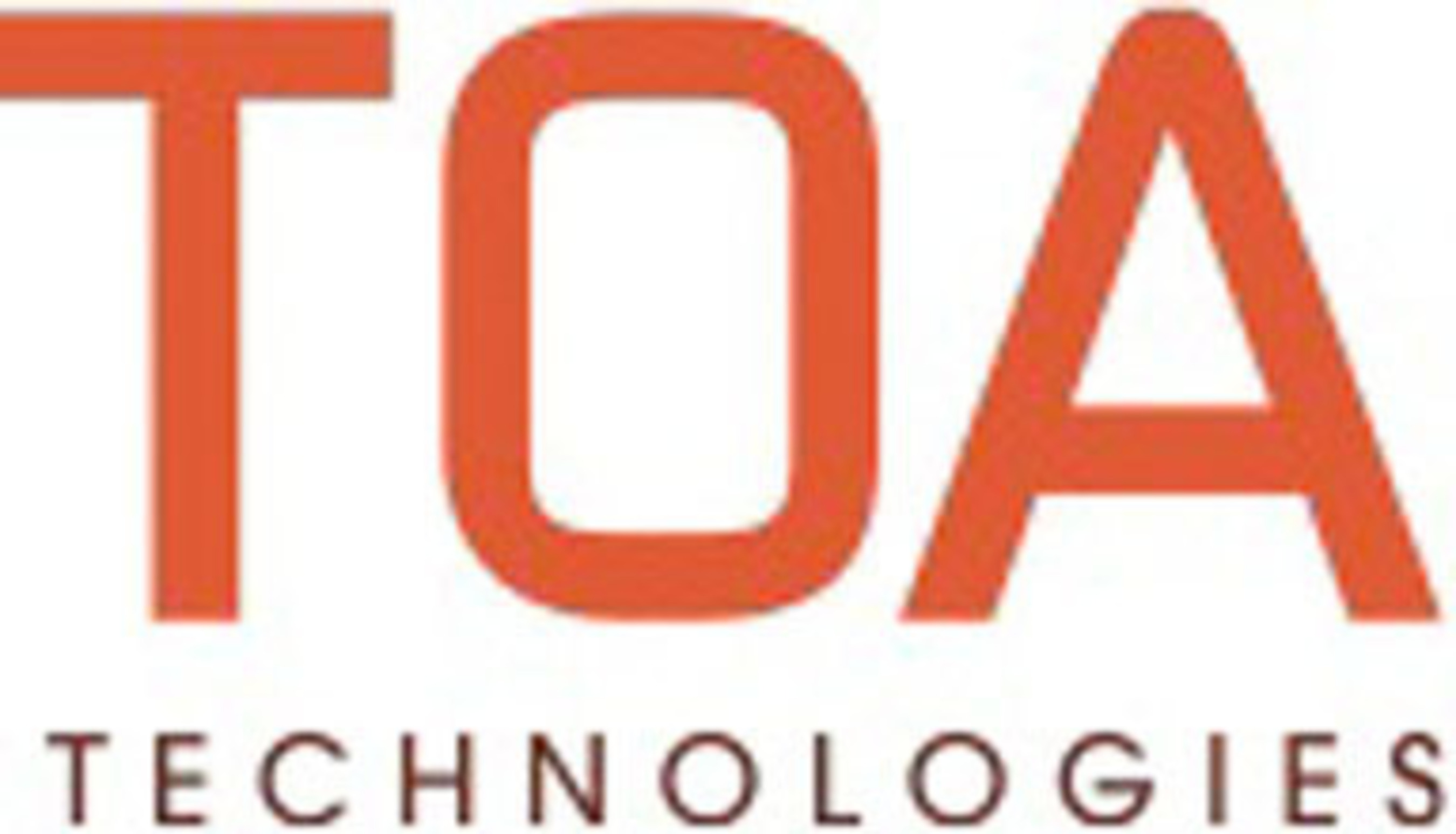 TOA Technologies Logo. (PRNewsFoto/TOA Technologies) (PRNewsFoto/)