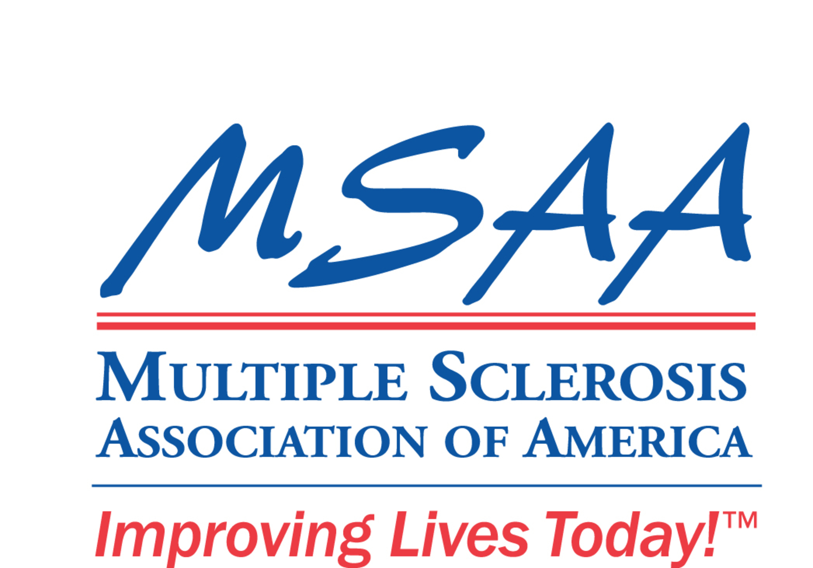 Multiple Sclerosis Association of America logo.