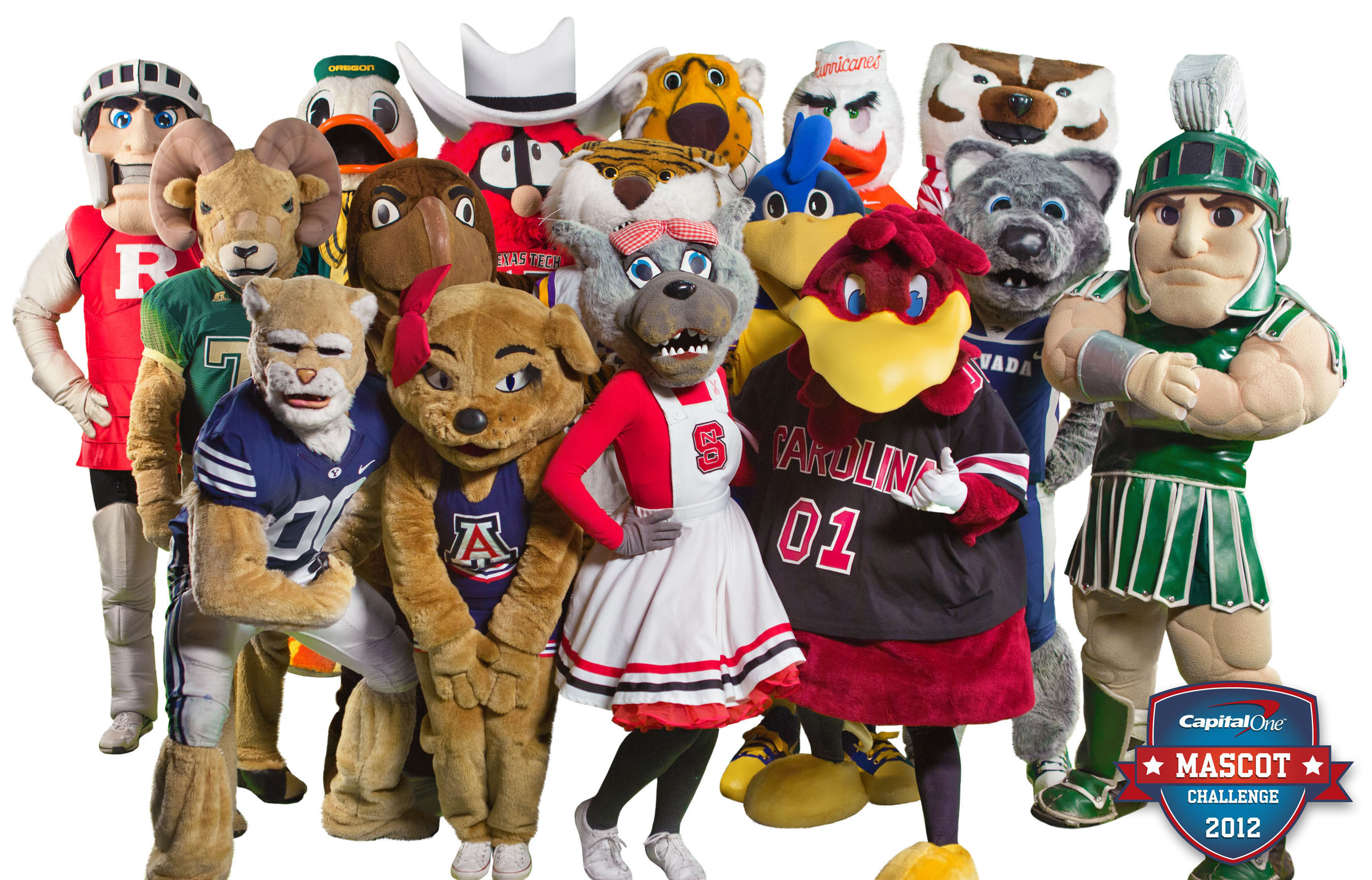 Female Mascots Join Capital One All-America Mascot Team For First Time in  Annual Competition
