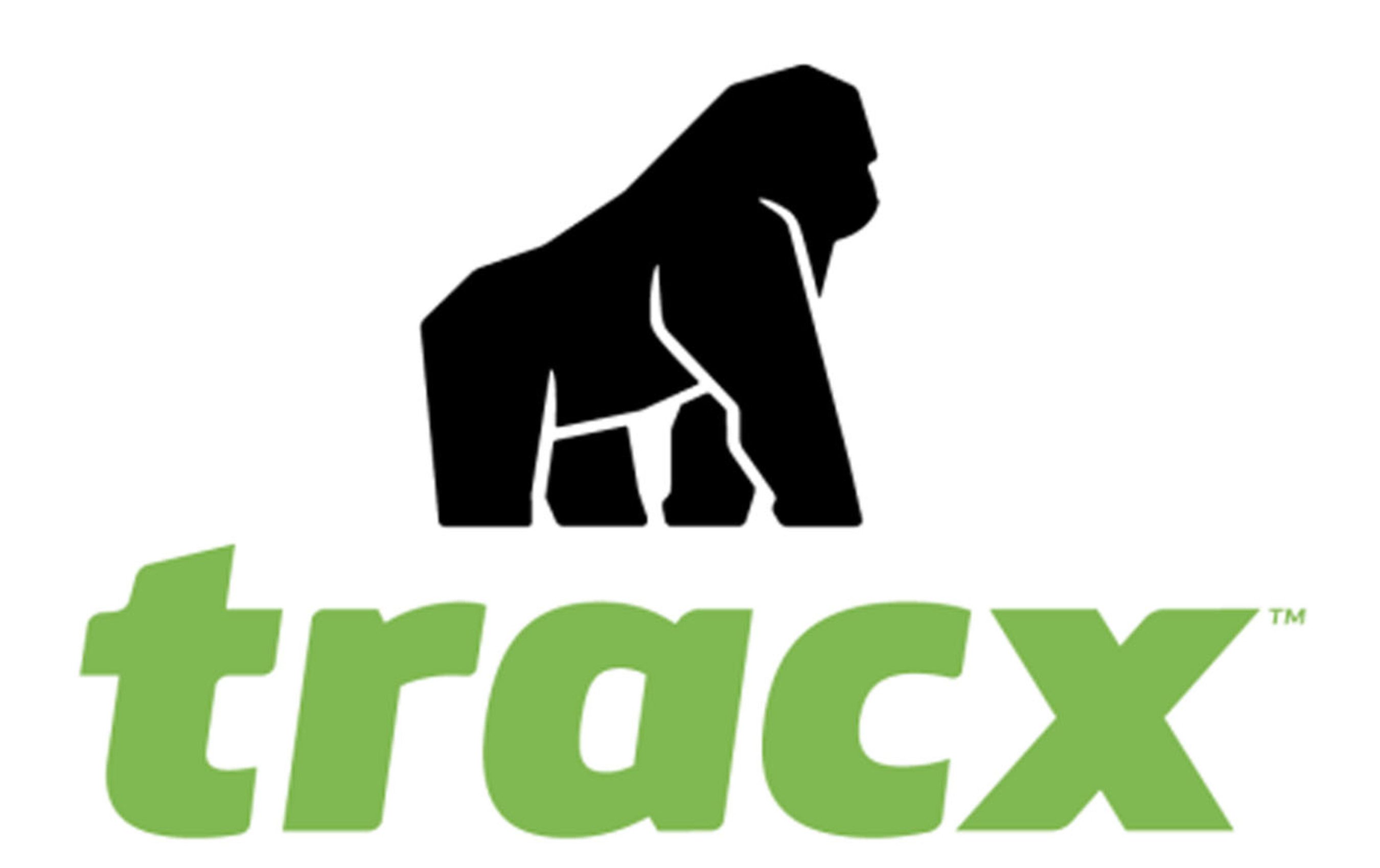 Tracx logo.