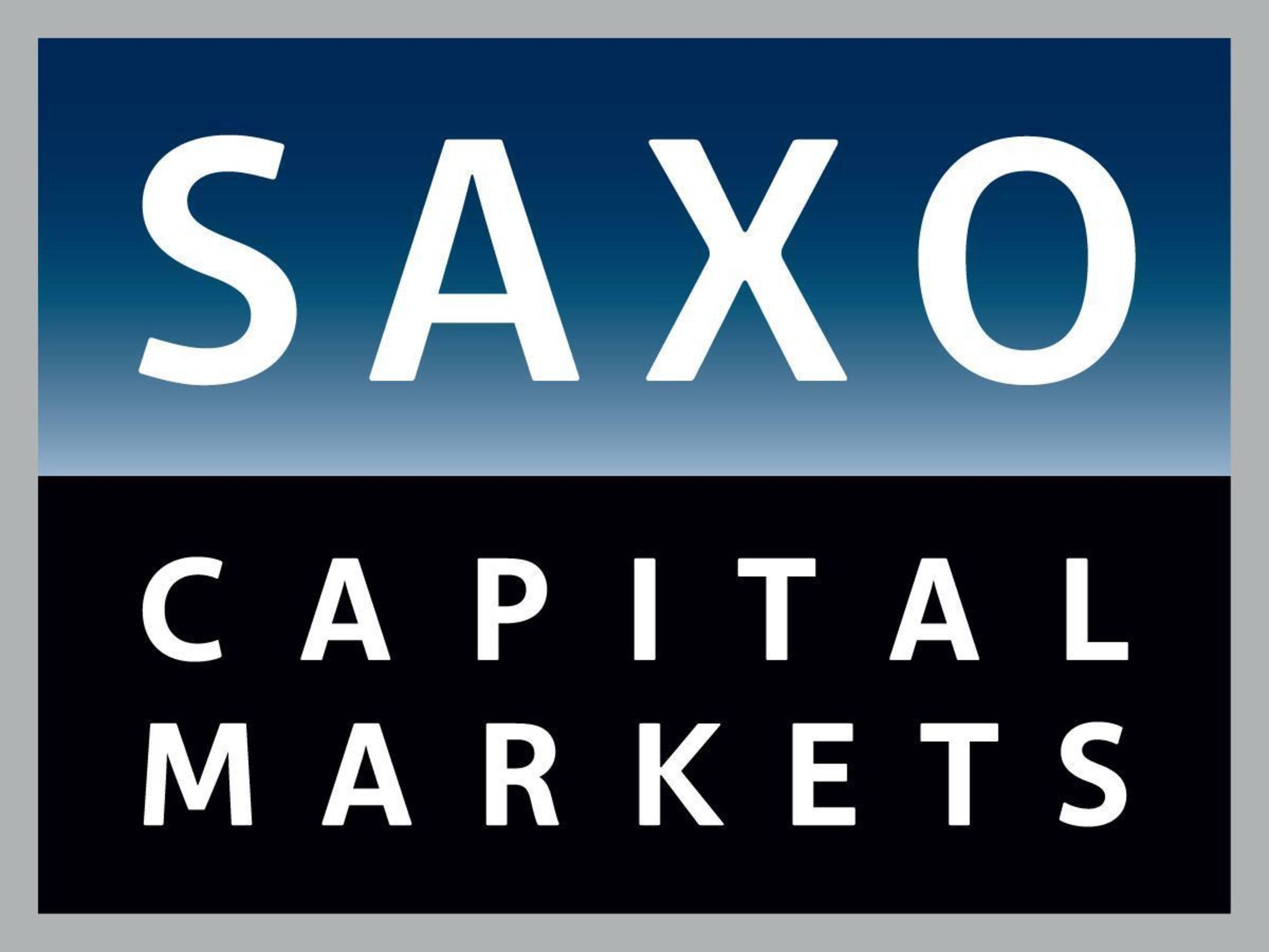 Saxo Capital Markets Logo (PRNewsFoto/Saxo Capital Markets)