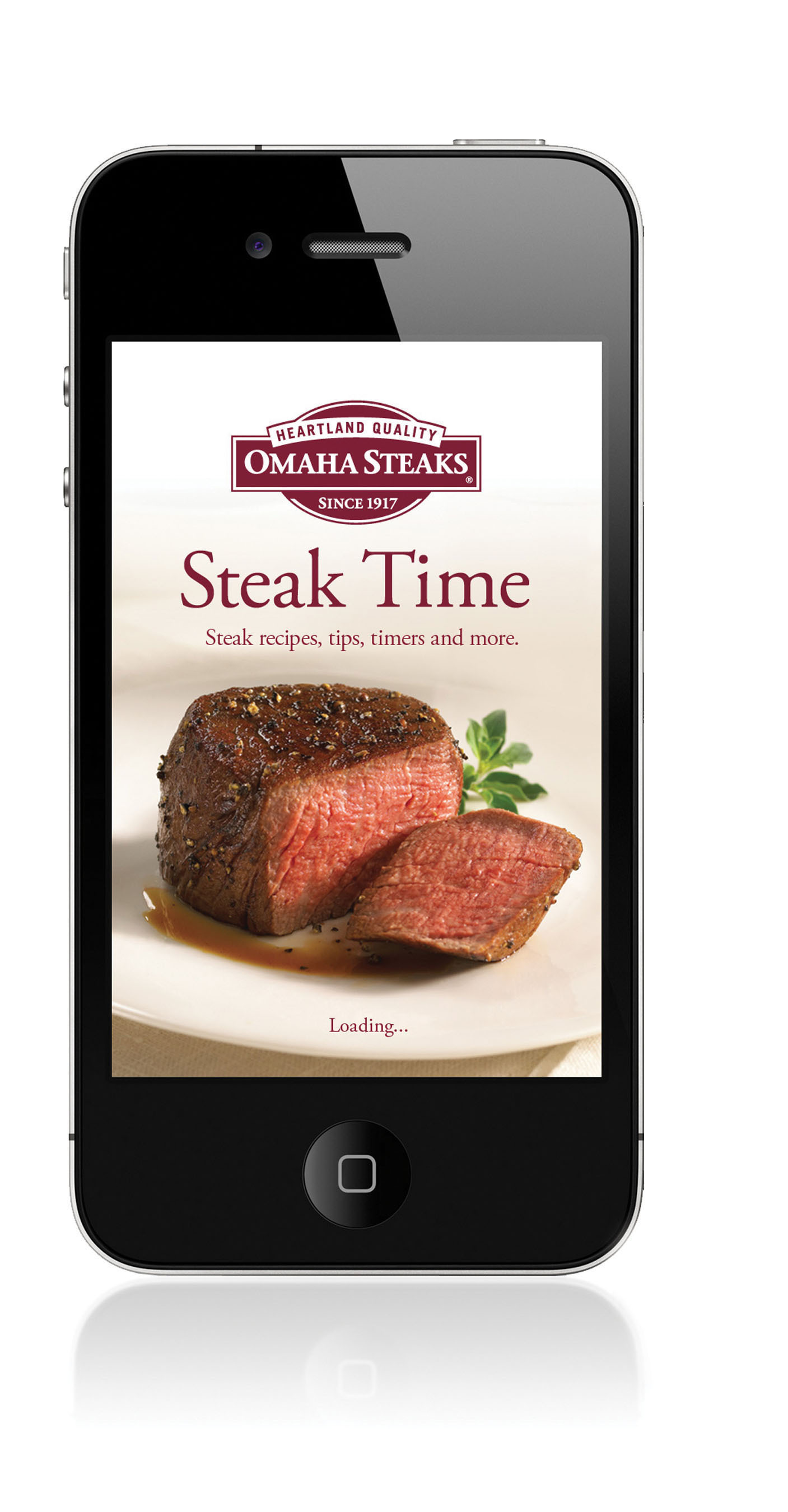 Omaha Steaks Steak Time App Makes Gift Giving Easy