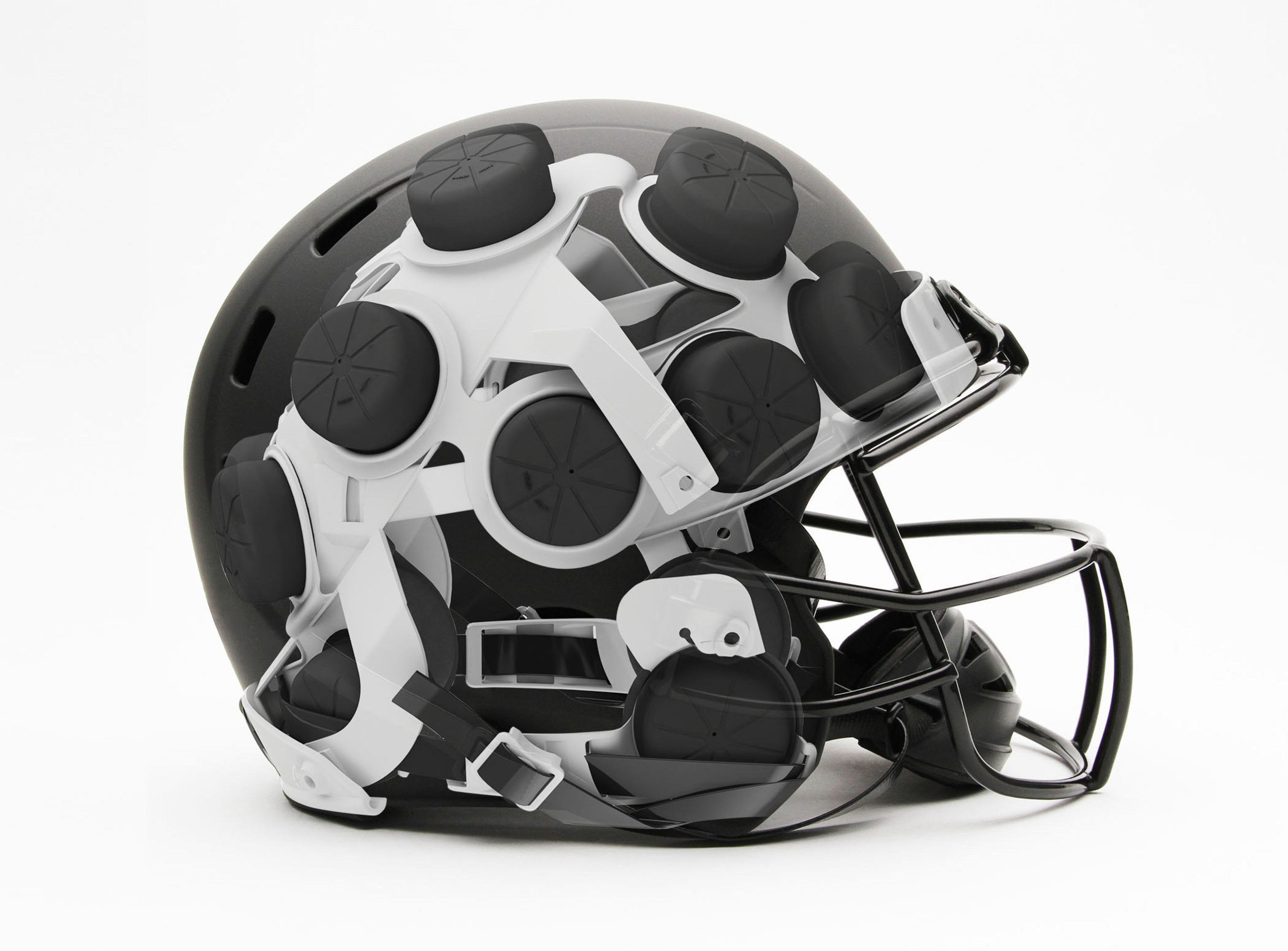 Xenith X2 Helmet Technology - Worn by Baltimore Ravens RB Ray Rice in Super Bowl XLVII. (PRNewsFoto/Xenith LLC) (PRNewsFoto/XENITH LLC)
