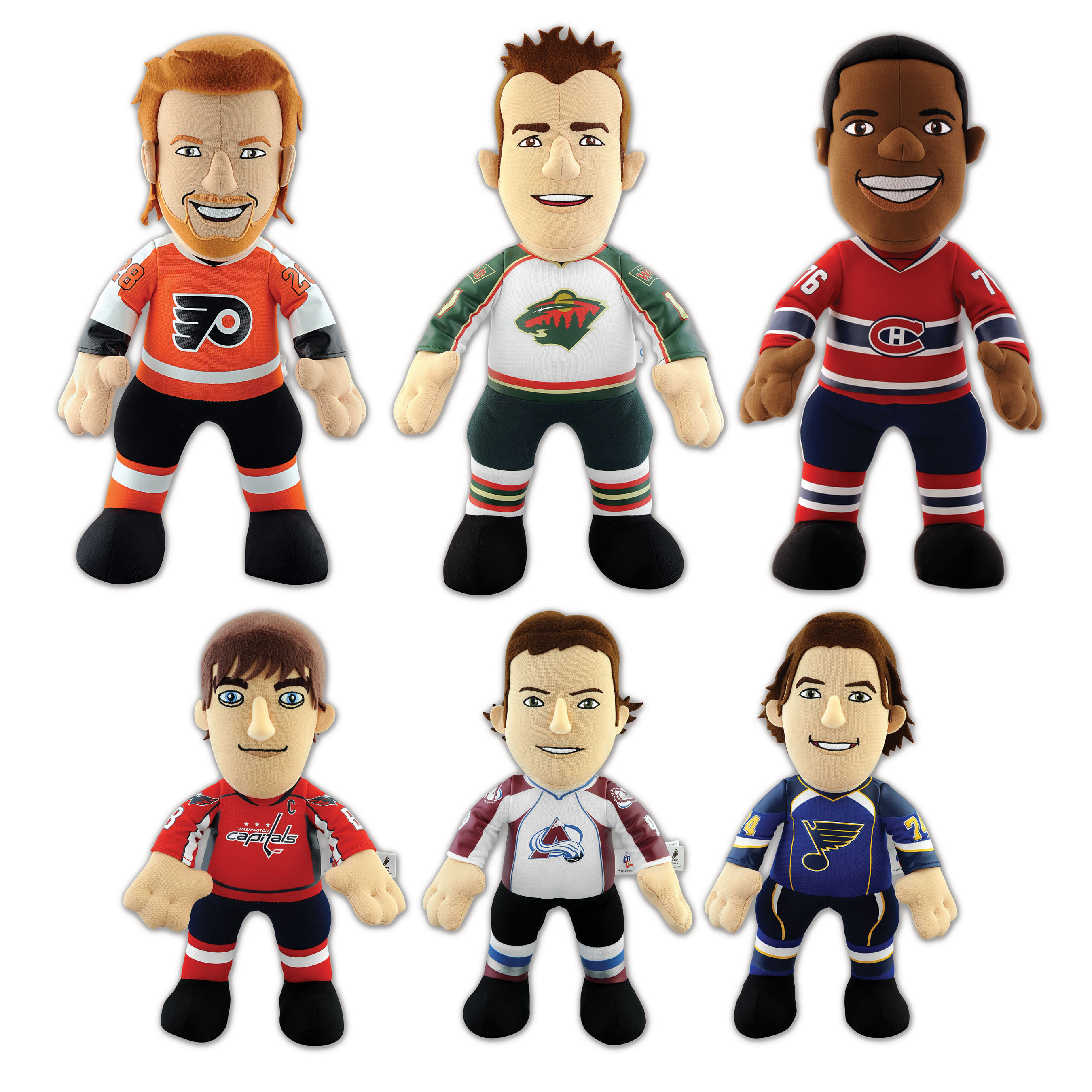 Bleacher Creatures™ Announces the 2012-13 NHL Player Plush Collection Roster