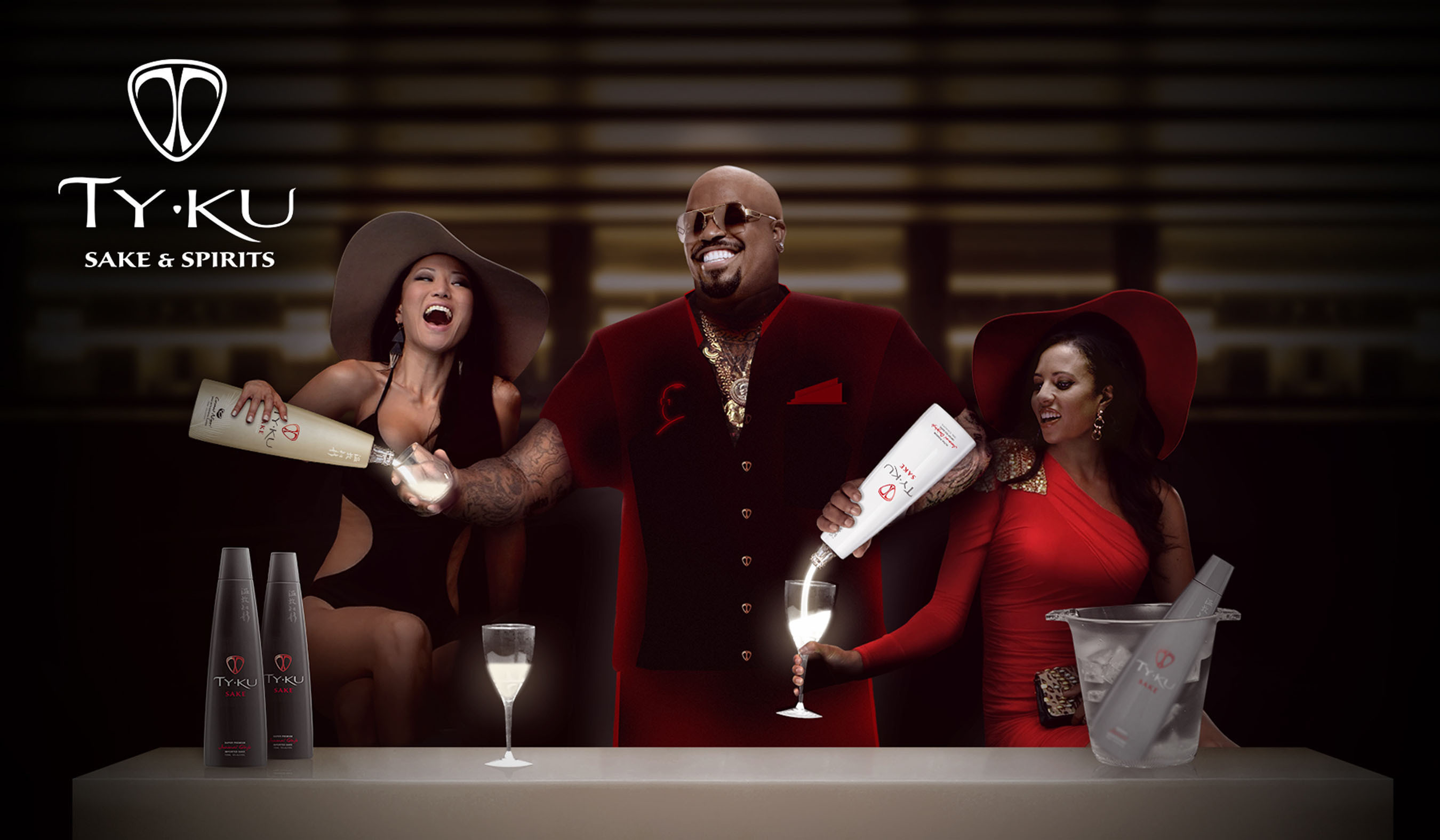 TY KU Sake & Spirits Launches First Ever US Sake Commercial Starring Co-owner CeeLo Green With The "SHARE ON" Campaign