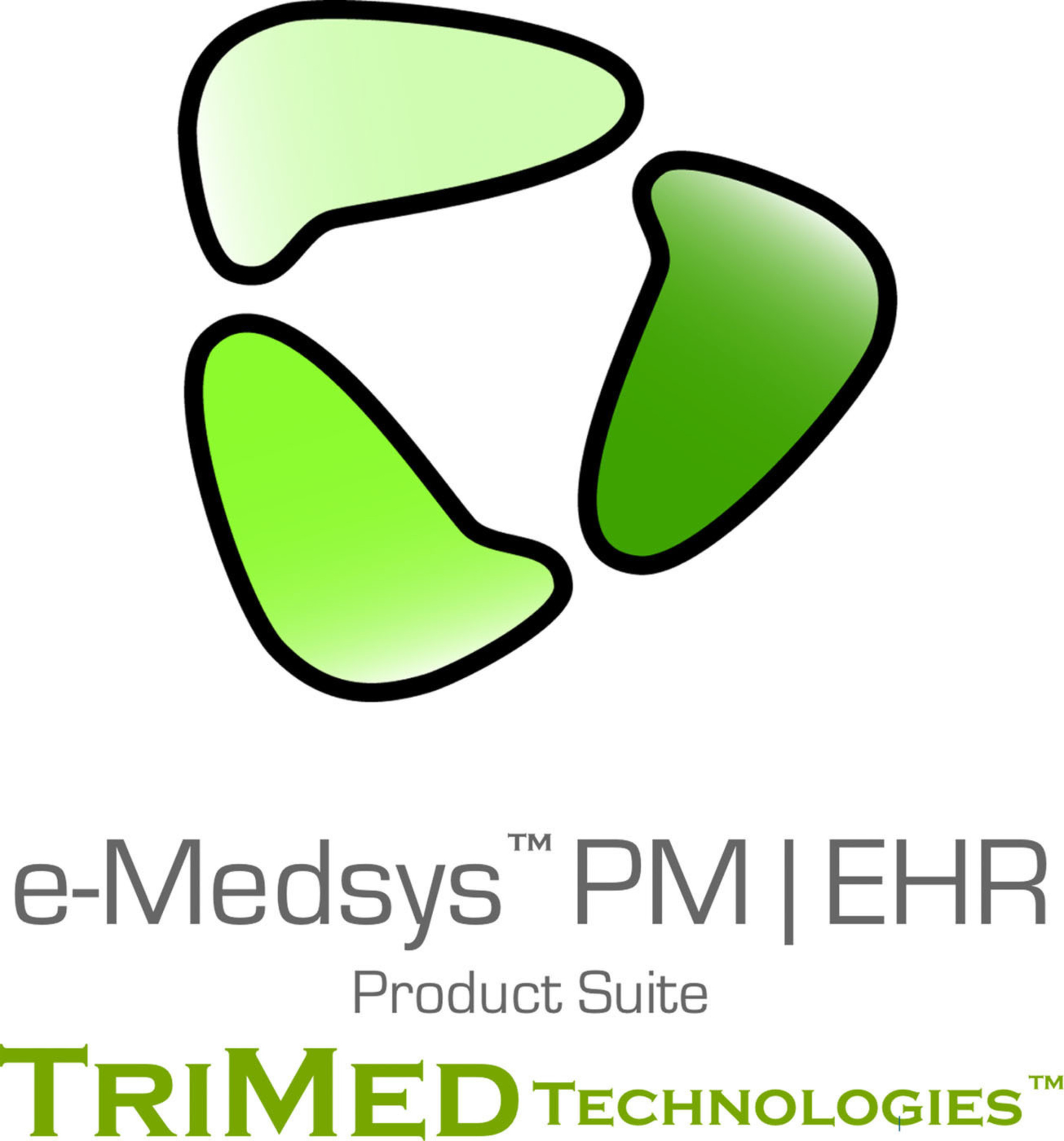 TriMed e-Medsys logo. (PRNewsFoto/TriMed Technologies) (PRNewsFoto/TRIMED TECHNOLOGIES)