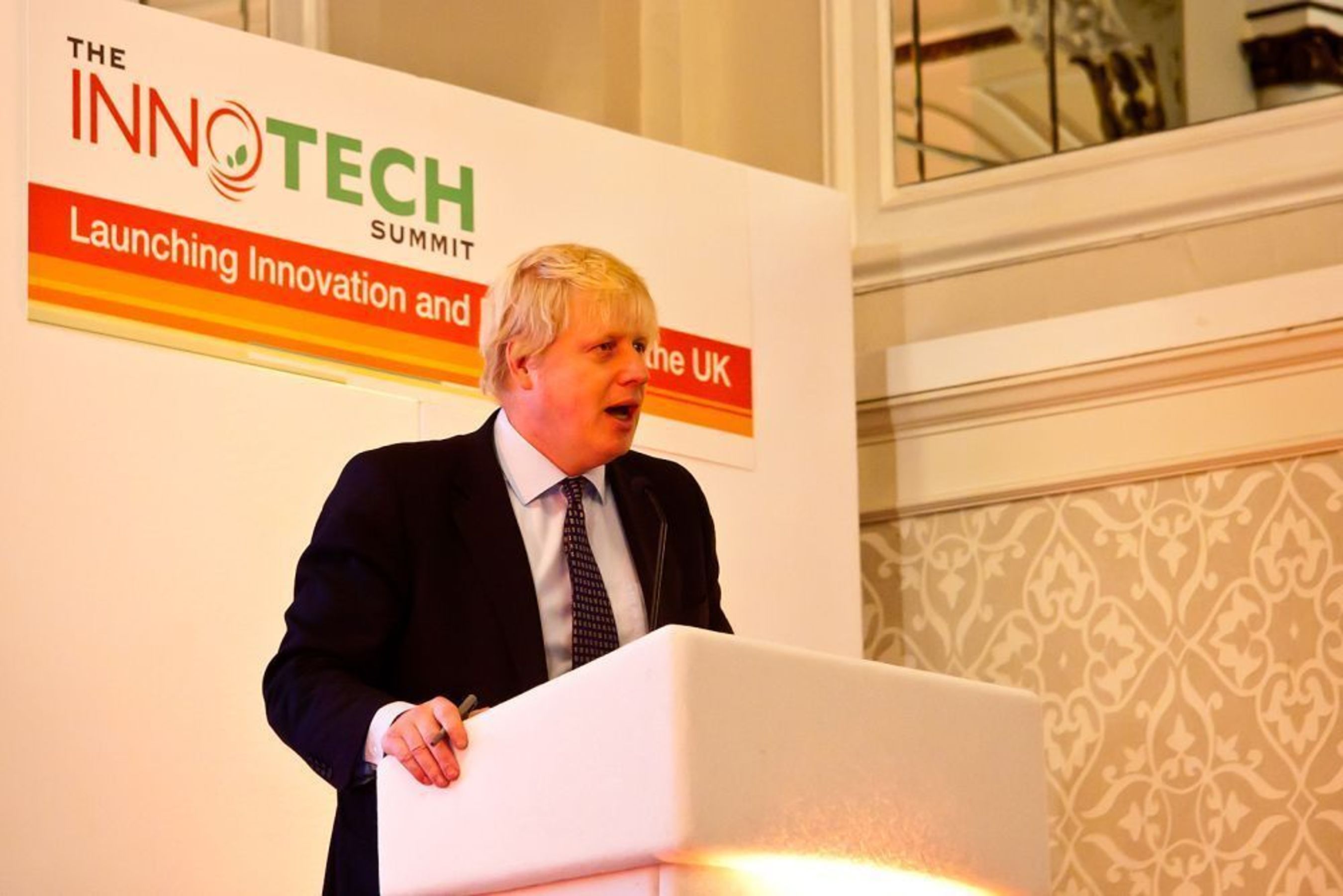 Boris believes tech startups can lead the UK out of recession (PRNewsFoto/The InnoTech Summit)