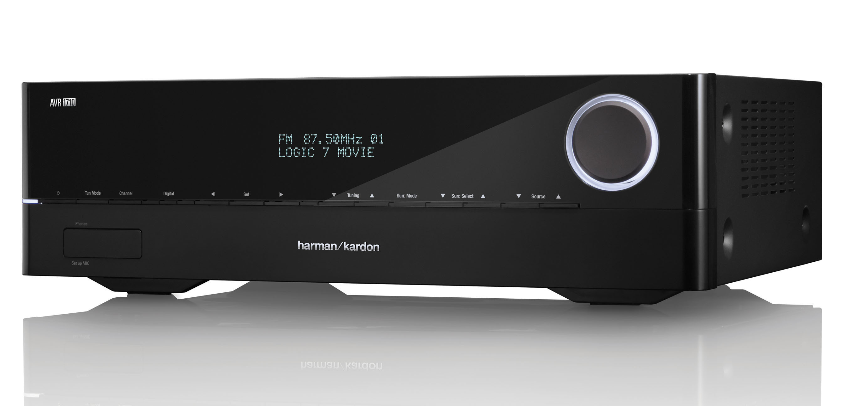 Harman Kardon AVR 161 5.1 Audio/Video Receiver schwarz 85 Watt, 5X HDMI, Internetradio, DLNA 1.5, Bluetooth, USB