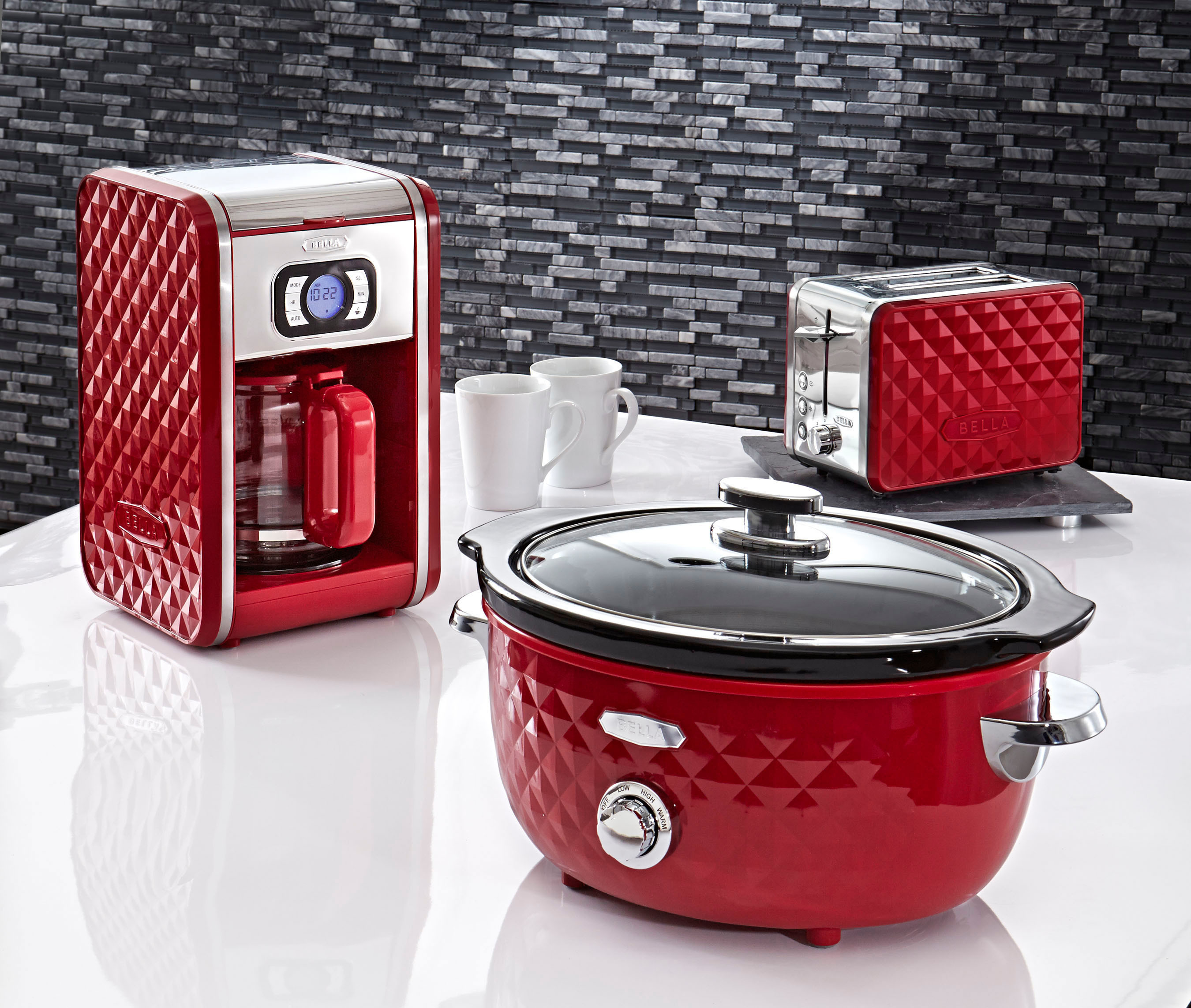 BELLA Expands Its Fashionable Line Of Specialty Kitchen Appliances With The  Launch Of The BELLA Diamonds Collection