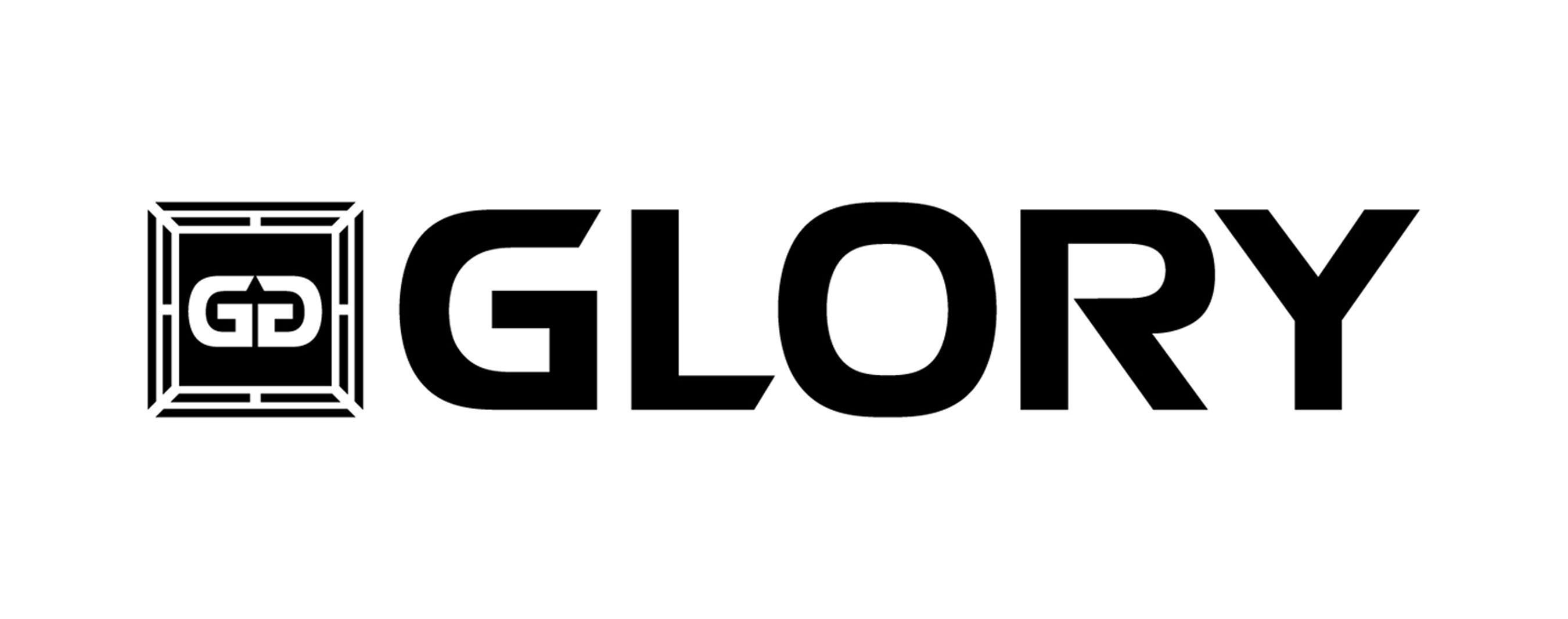 Logo for GLORY, the world's premier kickboxing league.