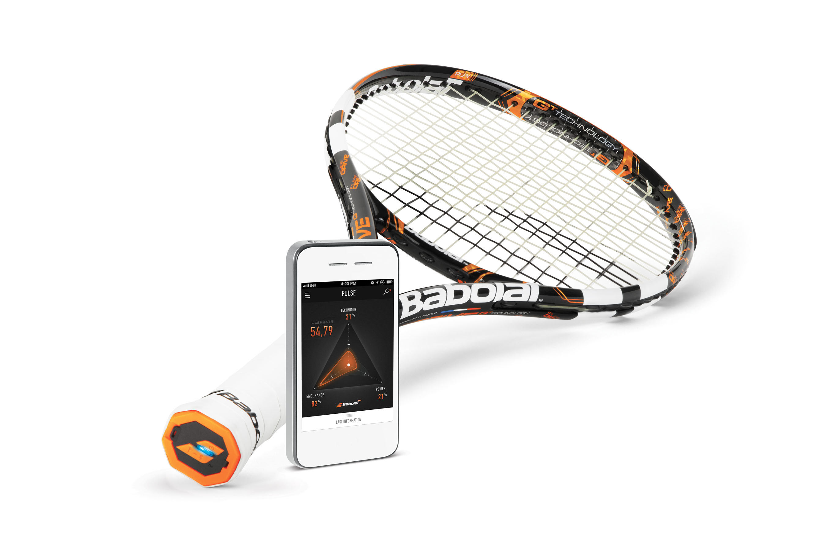 Babolat unveils yet another breakthrough innovation to the game of tennis: the new Babolat Play Pure Drive. Babolat Play, the world's first connected tennis racquet, allows every player to live a unique experience based on progression, fun and sharing. Sensors integrated into the handle of the Babolat Play racquet allow players to have access to exciting data about their game including shot power and ball impact location, adding concrete information to the sensations they already receive. The commercial launch of the Babolat Play Pure Drive is planned for December 2013 in the US.  www.babolat.com /  www.Facebook.com/Babolat . (PRNewsFoto/Babolat) (PRNewsFoto/)