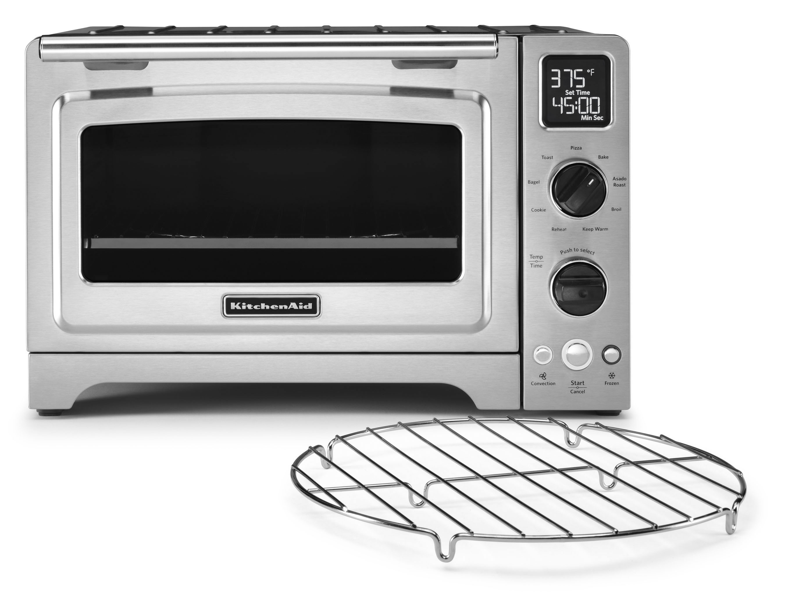 New KitchenAid® Digital Convection Countertop Oven Provides Full Size
