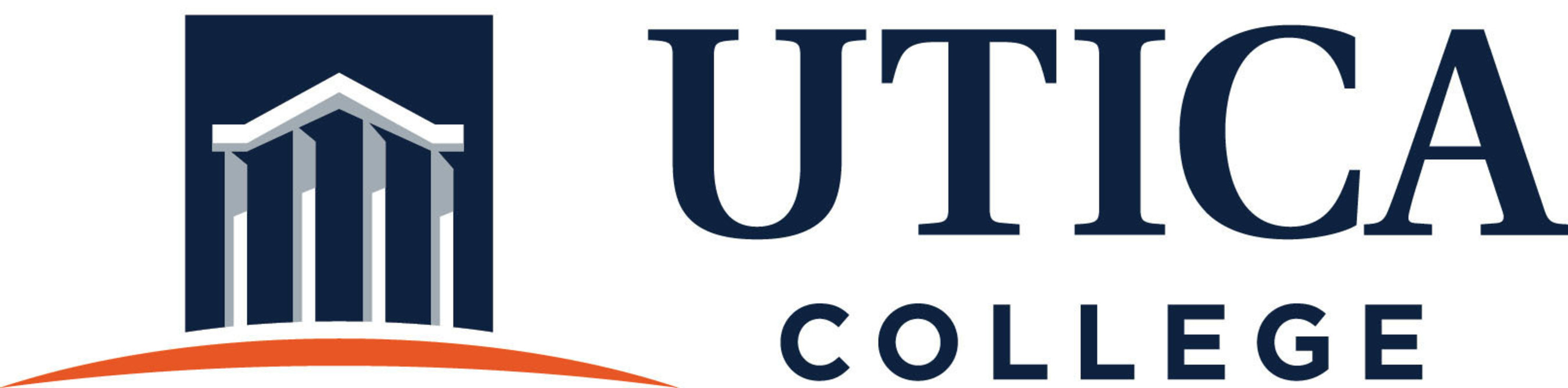 Utica College logo.