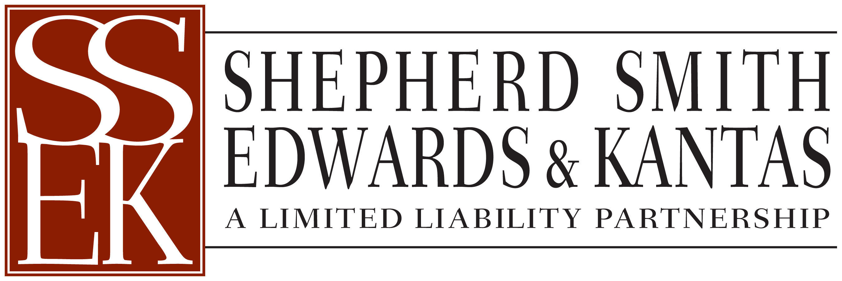 Shepherd Smith Edwards & Kantas LLP. (PRNewsFoto/Shepherd Smith Edwards & Kantas LLP) (PRNewsFoto/SHEPHERD SMITH EDWARDS...)