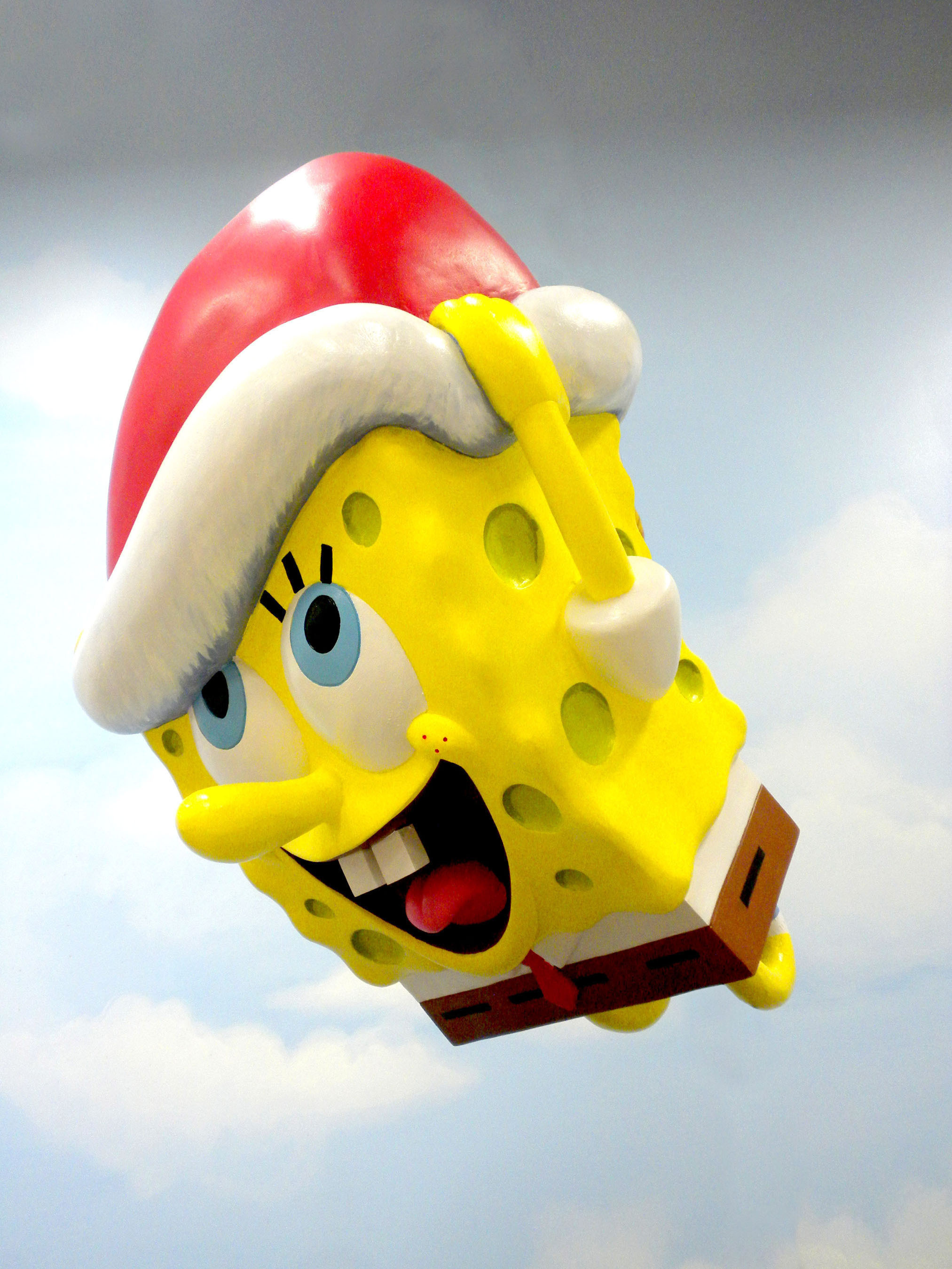 SpongeBob SquarePants Balloon Gets Holiday Makeover For 87th Annual Macy's Thanksgiving Day Parade(R).(PRNewsFoto/Nickelodeon) (PRNewsFoto/NICKELODEON)