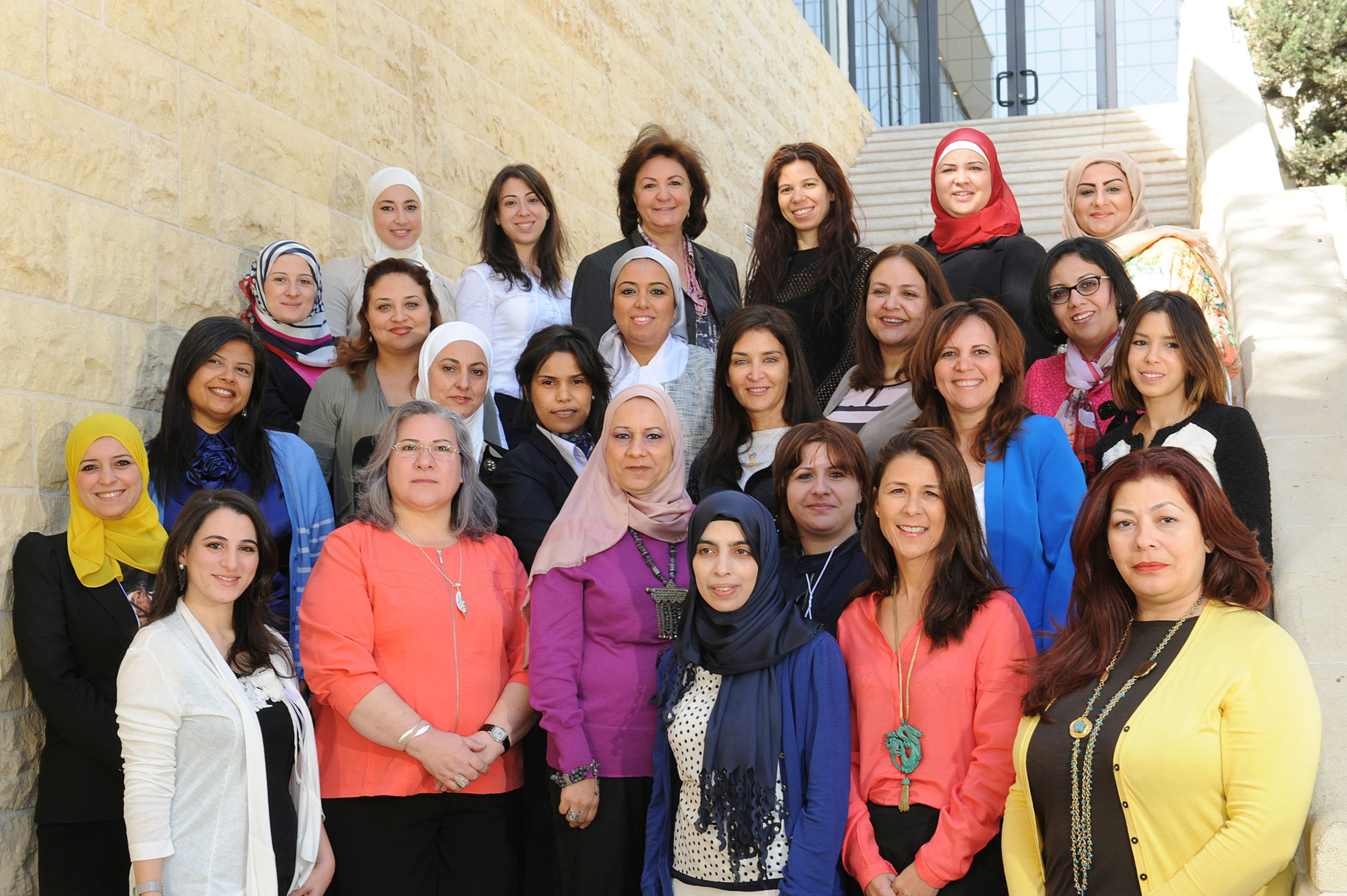 Vital Voices GROW Fellowship participants in Amman, Jordan -- October 2013. (PRNewsFoto/Vital Voices Global Partnership) (PRNewsFoto/VITAL VOICES GLOBAL PARTNERSHIP)