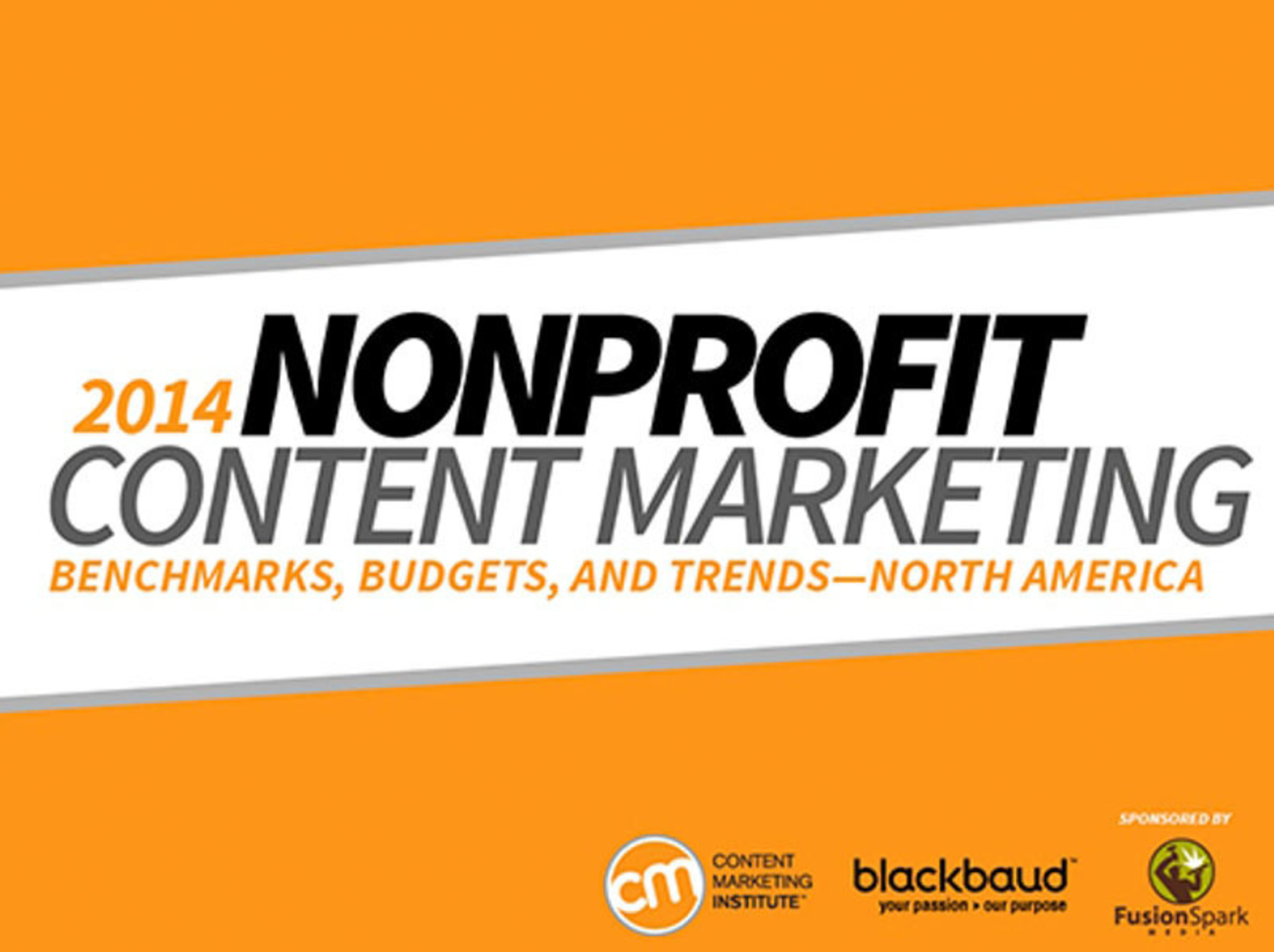 New Research Shows 92 Percent of Nonprofits Use Content Marketing. (PRNewsFoto/Content Marketing Institute) (PRNewsFoto/CONTENT MARKETING INSTITUTE)