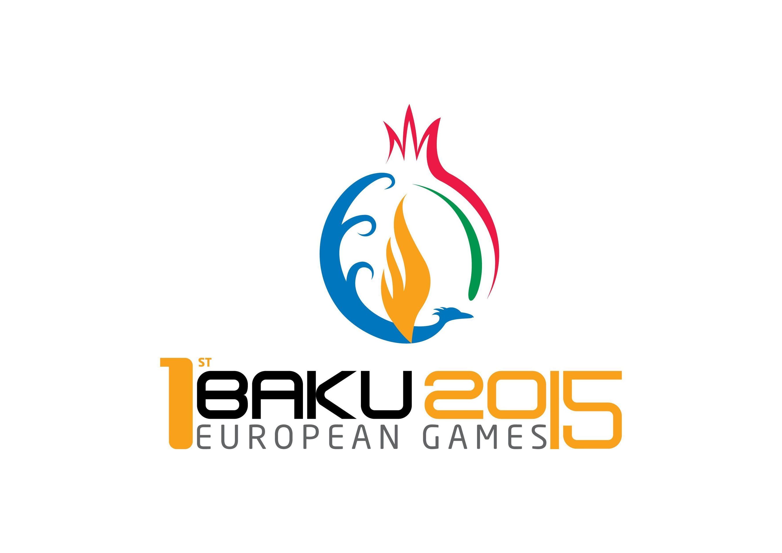 The Baku 2015 logo, unveiled today at the 42nd EOC General Assembly in Rome (PRNewsFoto/Baku 2015 European Games)