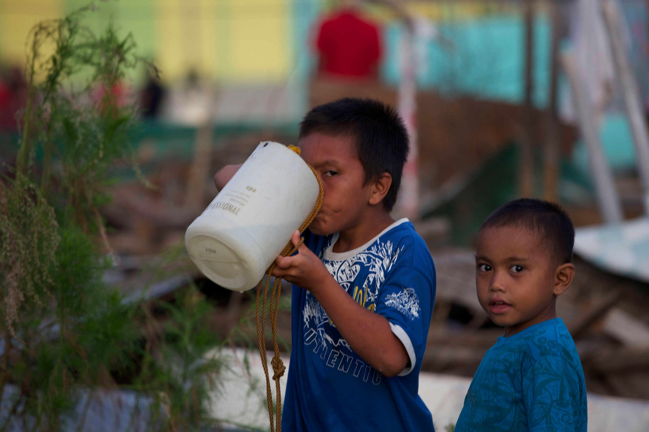 "Water-borne diseases threaten to claim far more lives in the Philippines than Typhoon Haiyan," said Water Missions International co-founder/CEO George Greene III P.E., Ph.D. (PRNewsFoto/Water Missions International) (PRNewsFoto/WATER MISSIONS INTERNATIONAL)