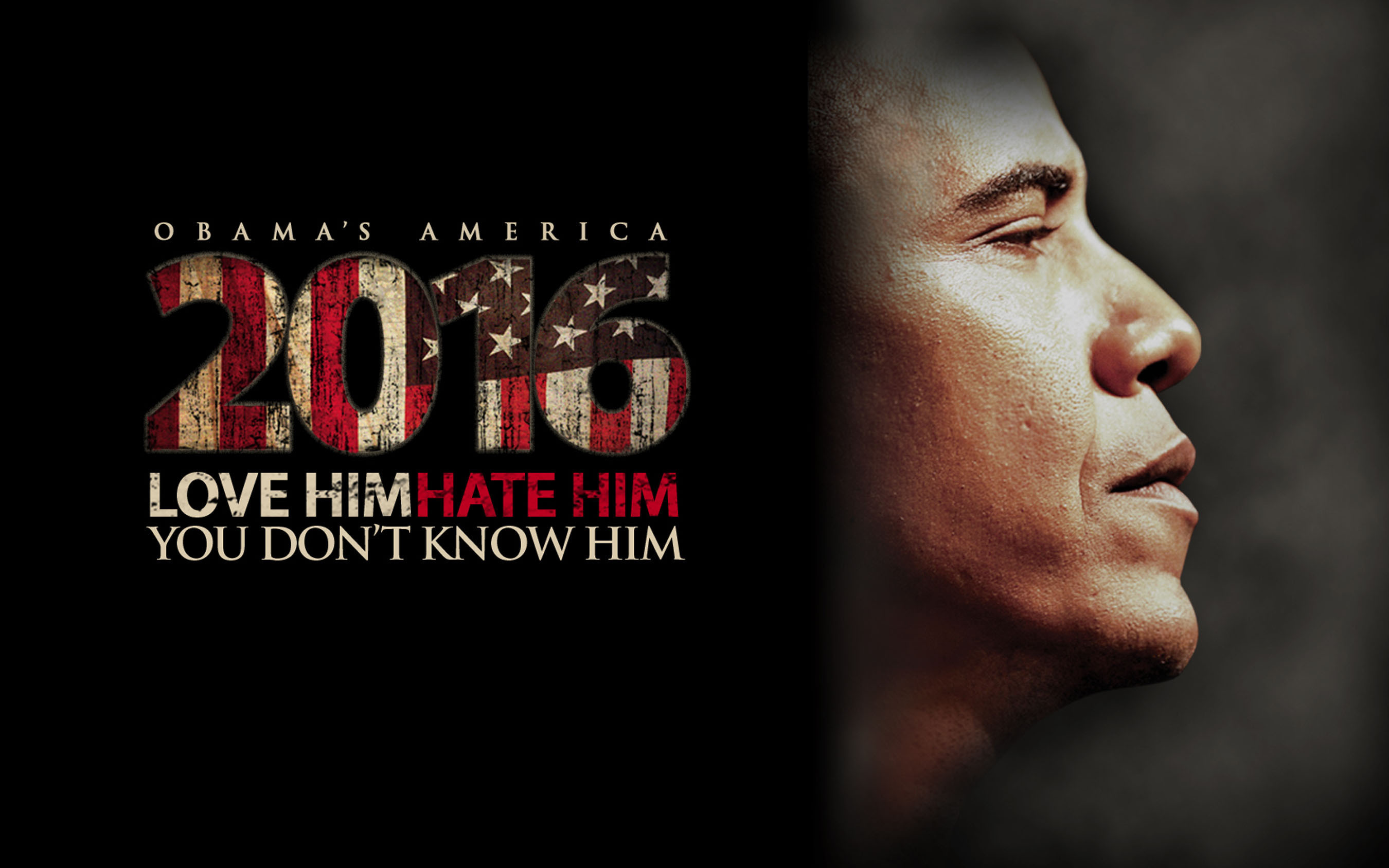 2016 Obama's America Movie Poster. (PRNewsFoto/AMERICA FILM, LLC) (PRNewsFoto/AMERICA FILM, LLC)