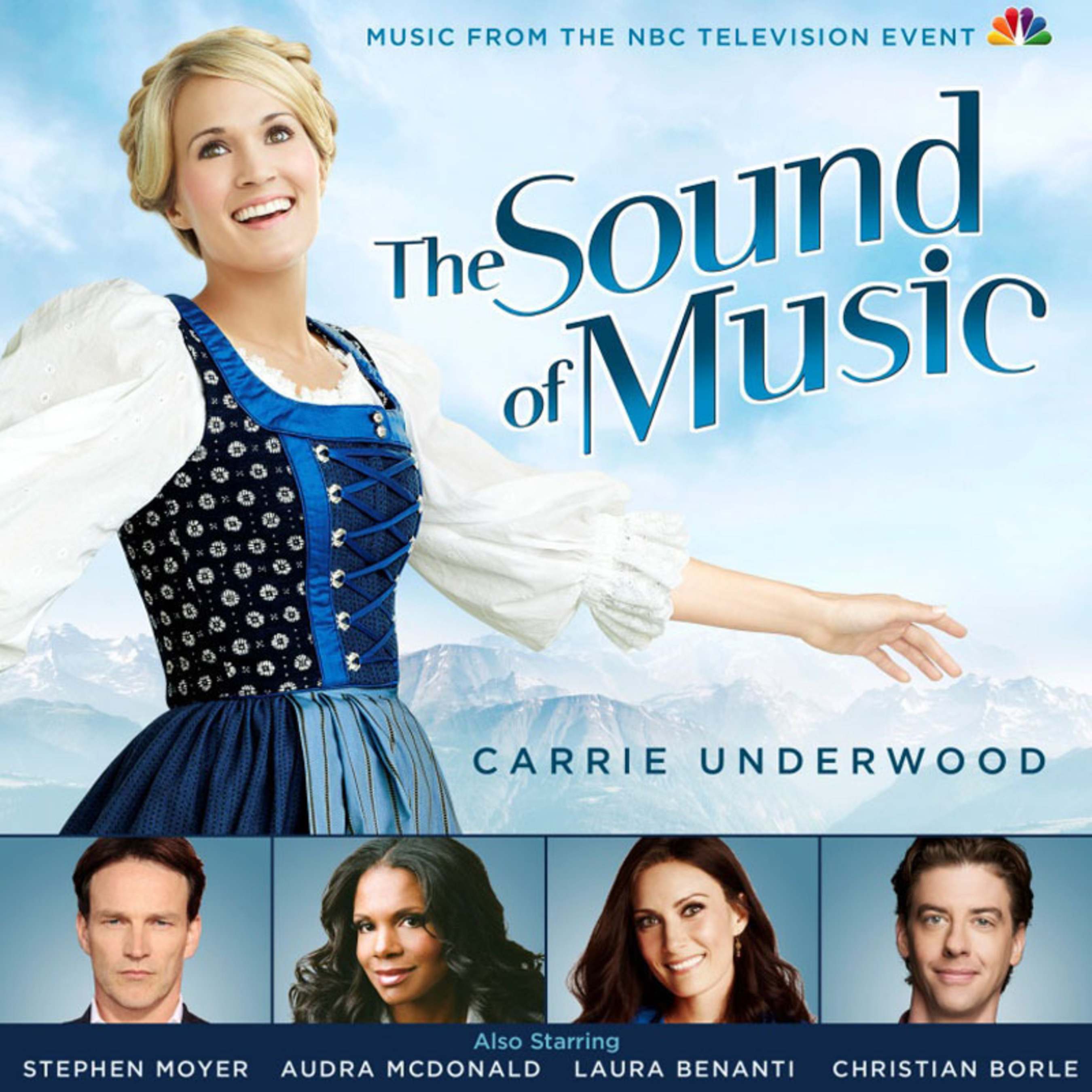 Sony Masterworks Releases Television Soundtrack to NBC's Live Broadcast of 'The Sound of Music' Starring Six-time Grammy Winner Carrie Underwood. (PRNewsFoto/Sony Masterworks) (PRNewsFoto/SONY MASTERWORKS)
