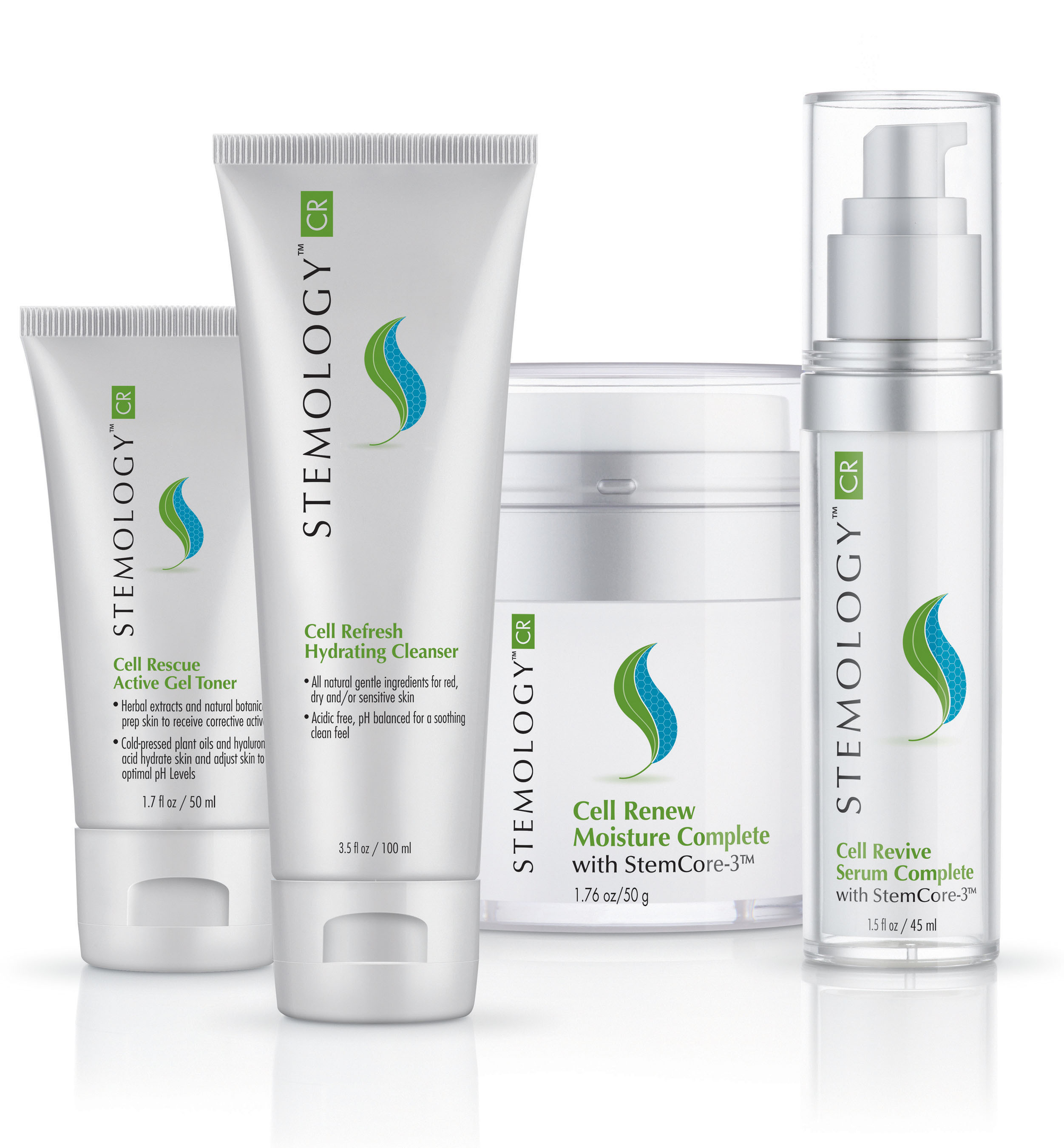 Stemology Skincare, the world's first and only skincare line to use plant and human adult stem cell technology, launches. www.stemologyskincare.com. (PRNewsFoto/DermaTech Research Laboratories) (PRNewsFoto/DERMATECH RESEARCH LABORATORIES)
