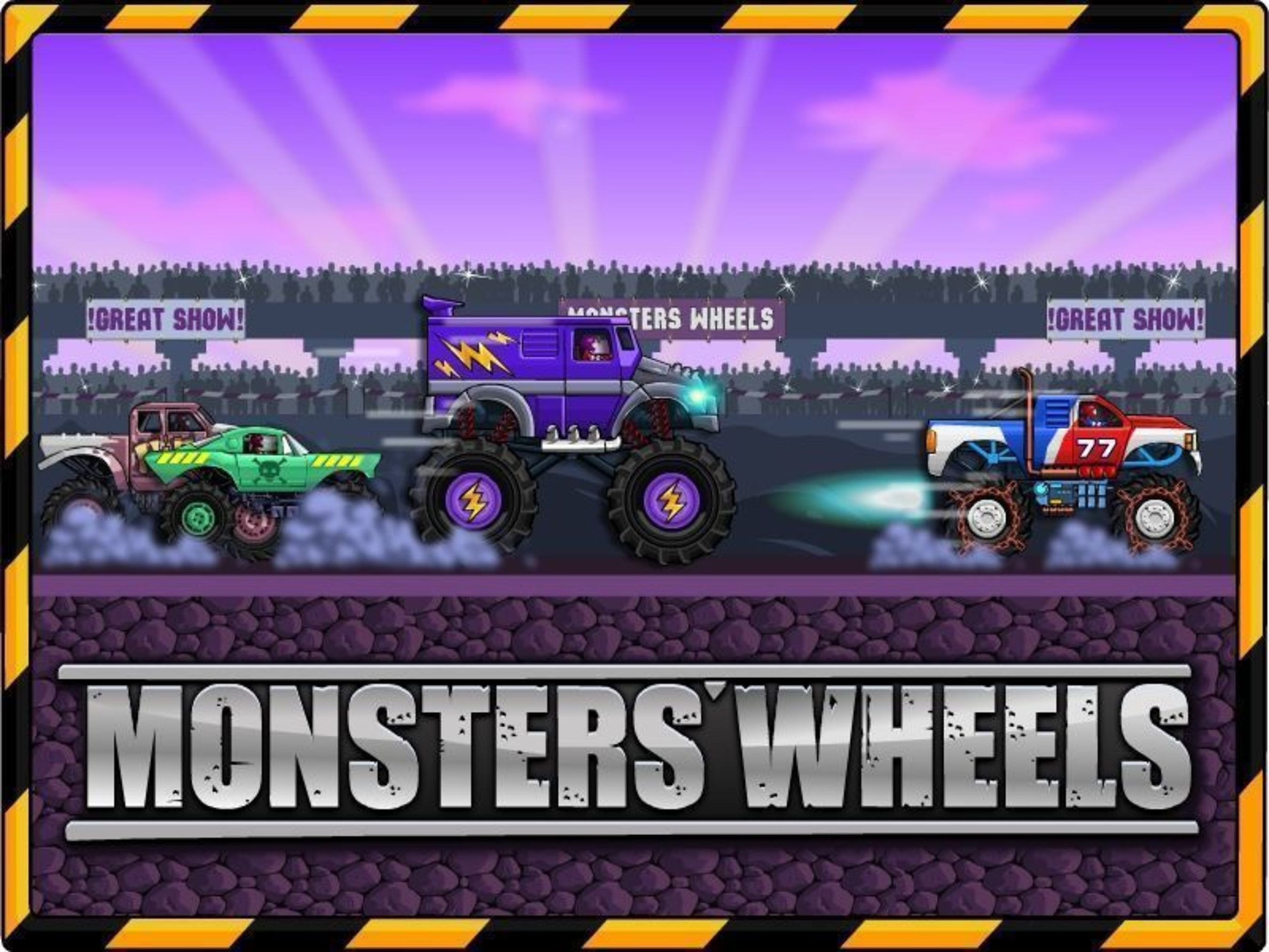 Monsters' Wheels - online game for PC (PRNewsFoto/MyRealGames.com)