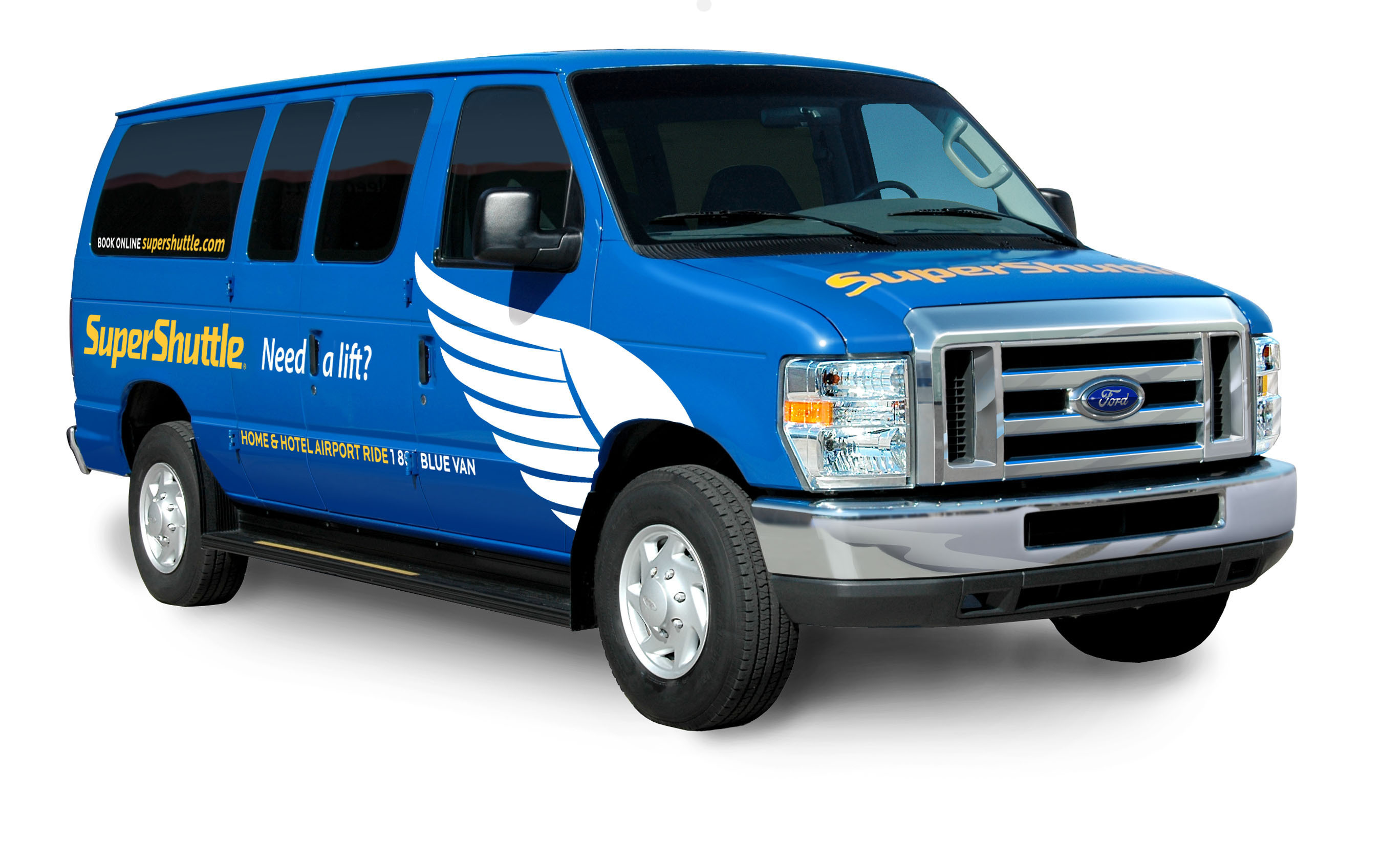 SuperShuttle, the most environmentally friendly way to get to the airport.