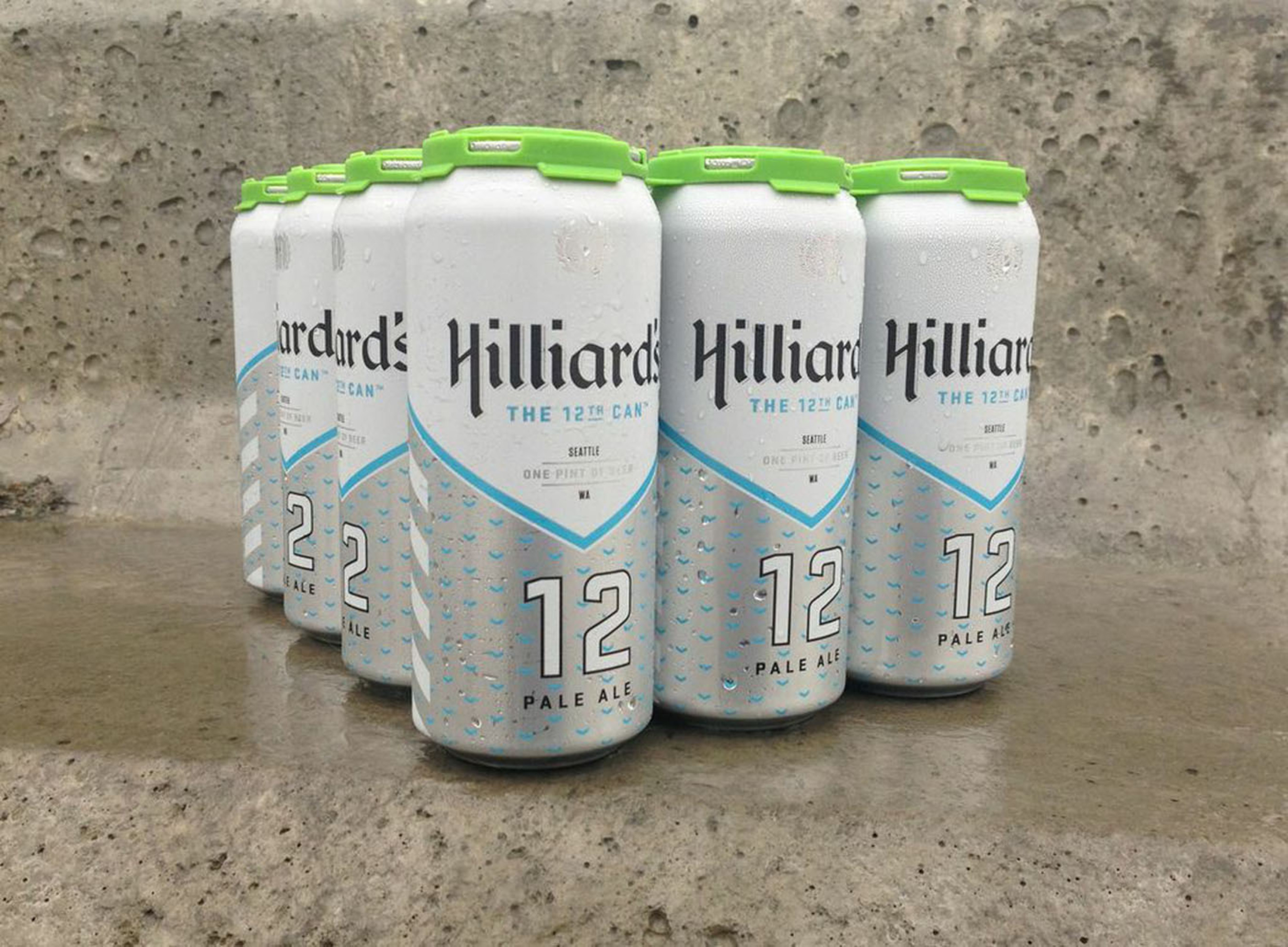 In an auspicious twist of fate, and months before the Seattle Seahawks hit the NFL playoffs, Seattle's Hilliard's Beer crafted a one-of-a-kind, seasonal pale ale in tribute to Seattle's famous "12th Man" fan base. Now, as the Seattle team preps for what the franchise hopes to be their first Super Bowl victory, Hilliard's Beer is proud to have created the ultimate football watching beer for the ultimate fans. 'The 12th Can' is the football lovers right hand can. (PRNewsFoto/Hilliard's Beer) (PRNewsFoto/HILLIARD'S BEER)