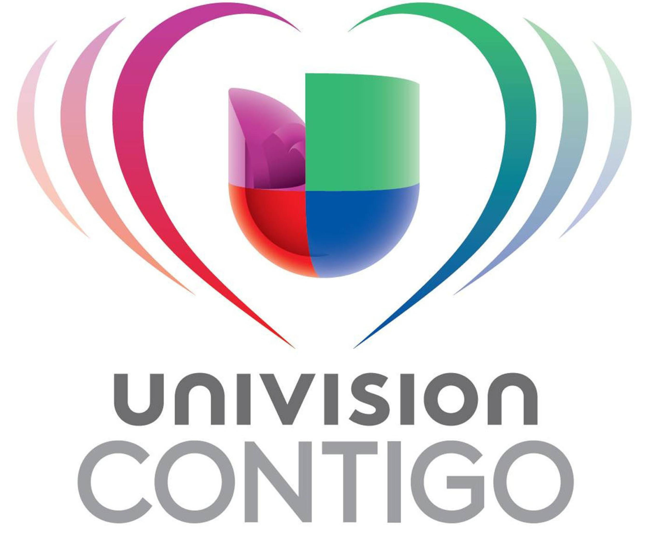 Univision Contigo Logo. (PRNewsFoto/Univision) (PRNewsFoto/UNIVISION) (PRNewsFoto/UNIVISION)