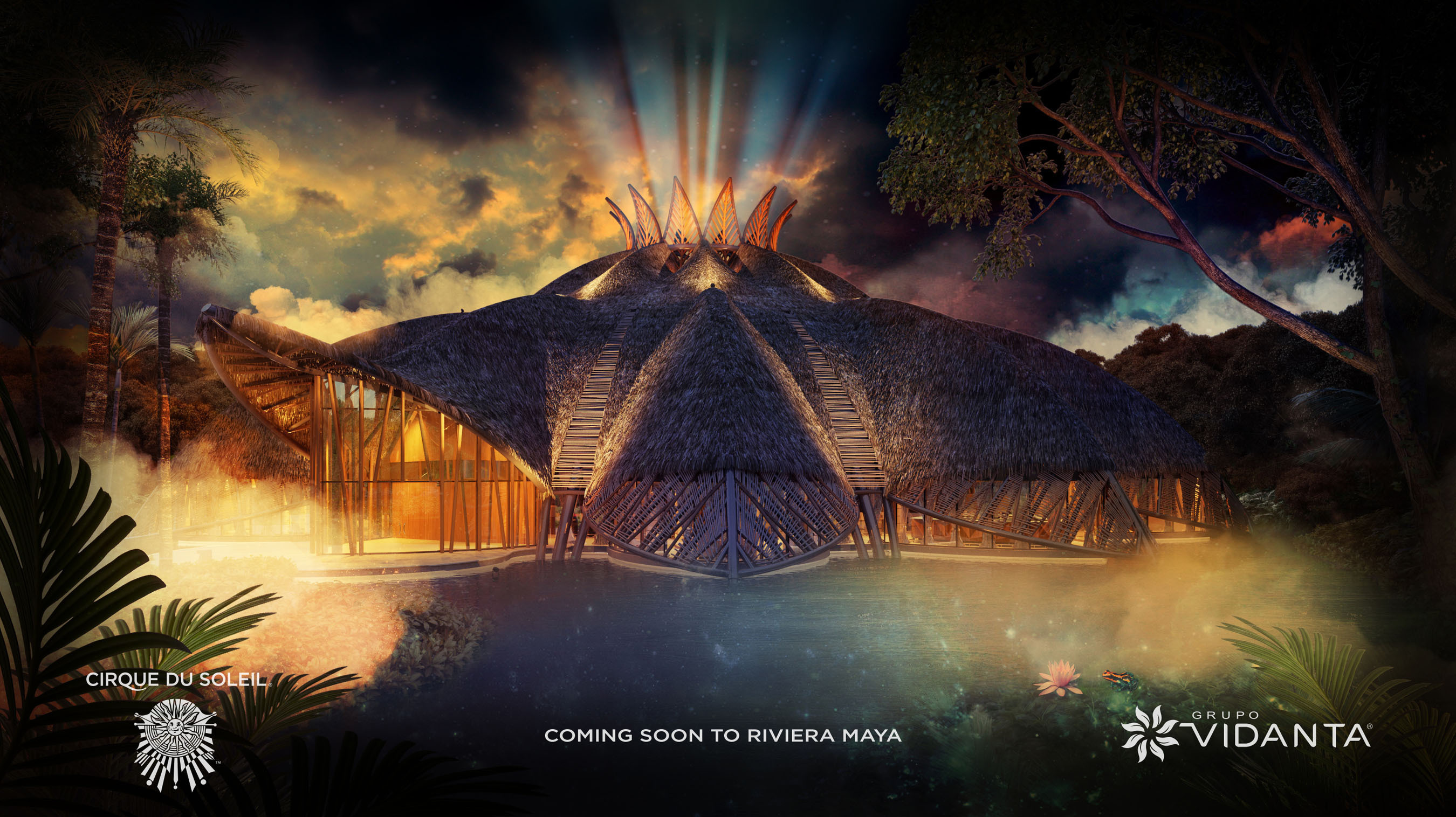 Coming soon to Riviera Maya: an unprecedented intimate dinner and spectacle from Cirque du Soleil and Grupo Vidanta. (PRNewsFoto/Grupo Vidanta) (PRNewsFoto/GRUPO VIDANTA)