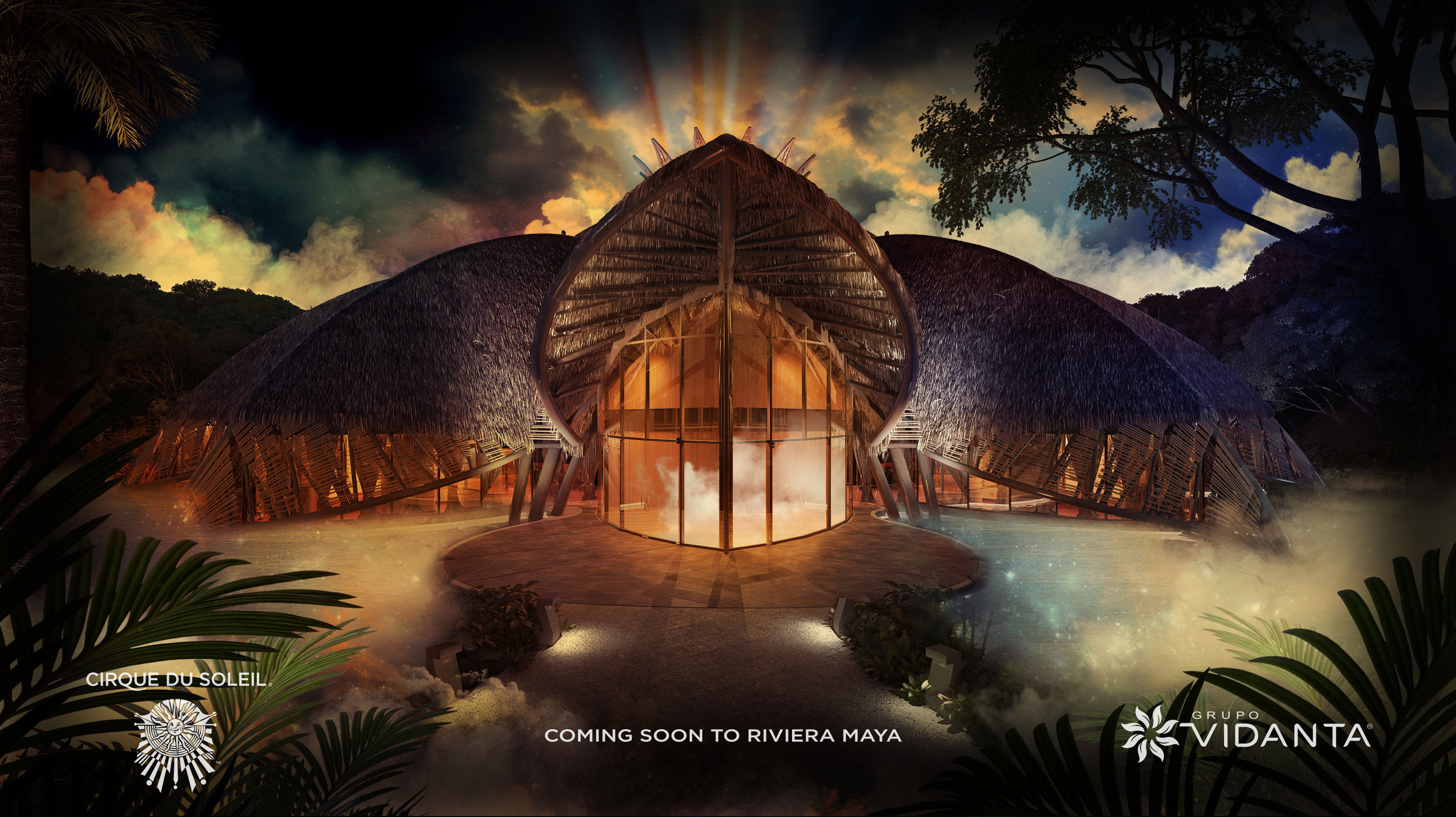 The custom-designed Vidanta Theater will house the first resident Cirque du Soleil show in Mexico. (PRNewsFoto/Grupo Vidanta) (PRNewsFoto/GRUPO VIDANTA)