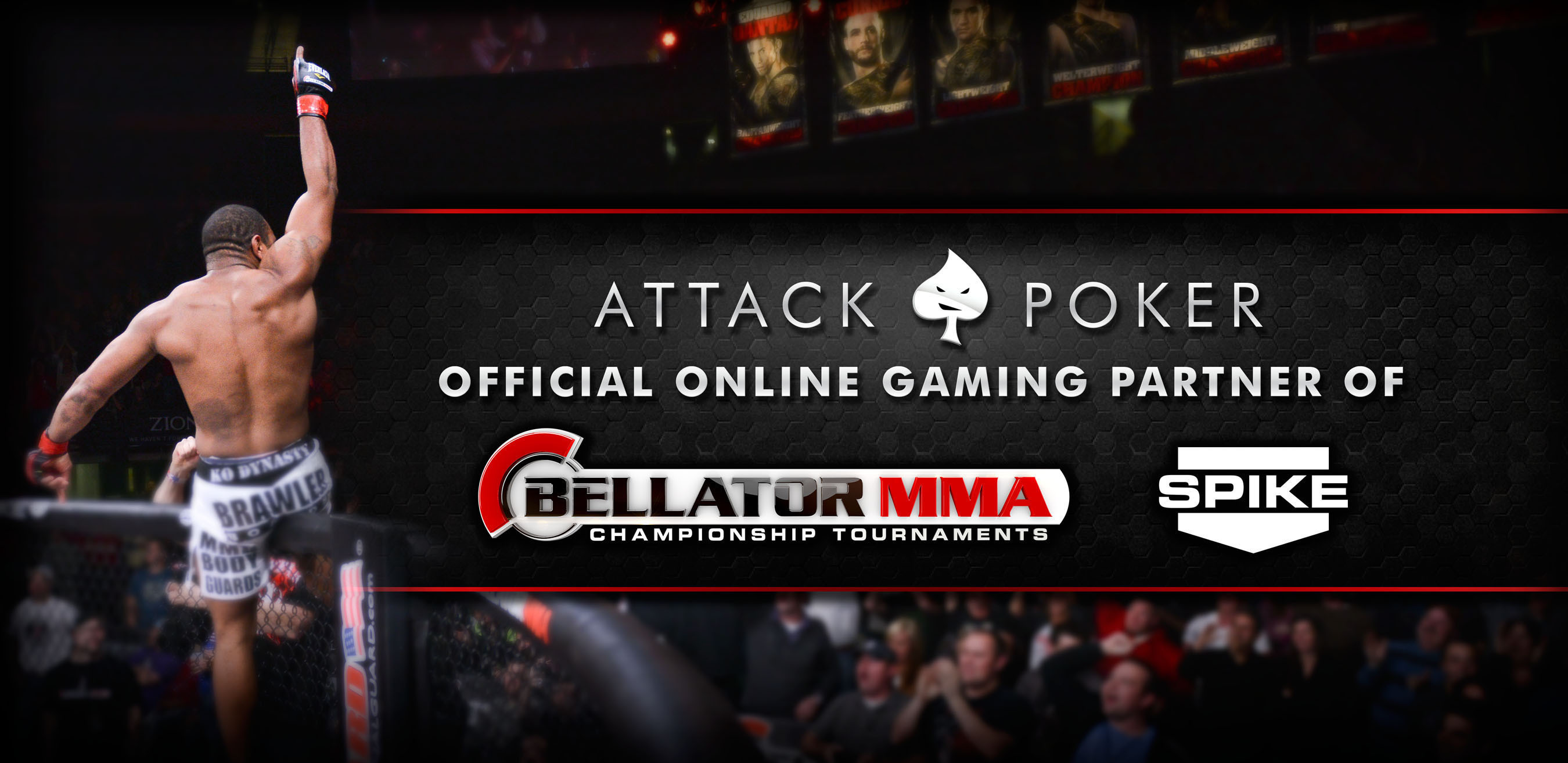 Attack Poker Becomes Official Online Gaming Partner Of Bellator