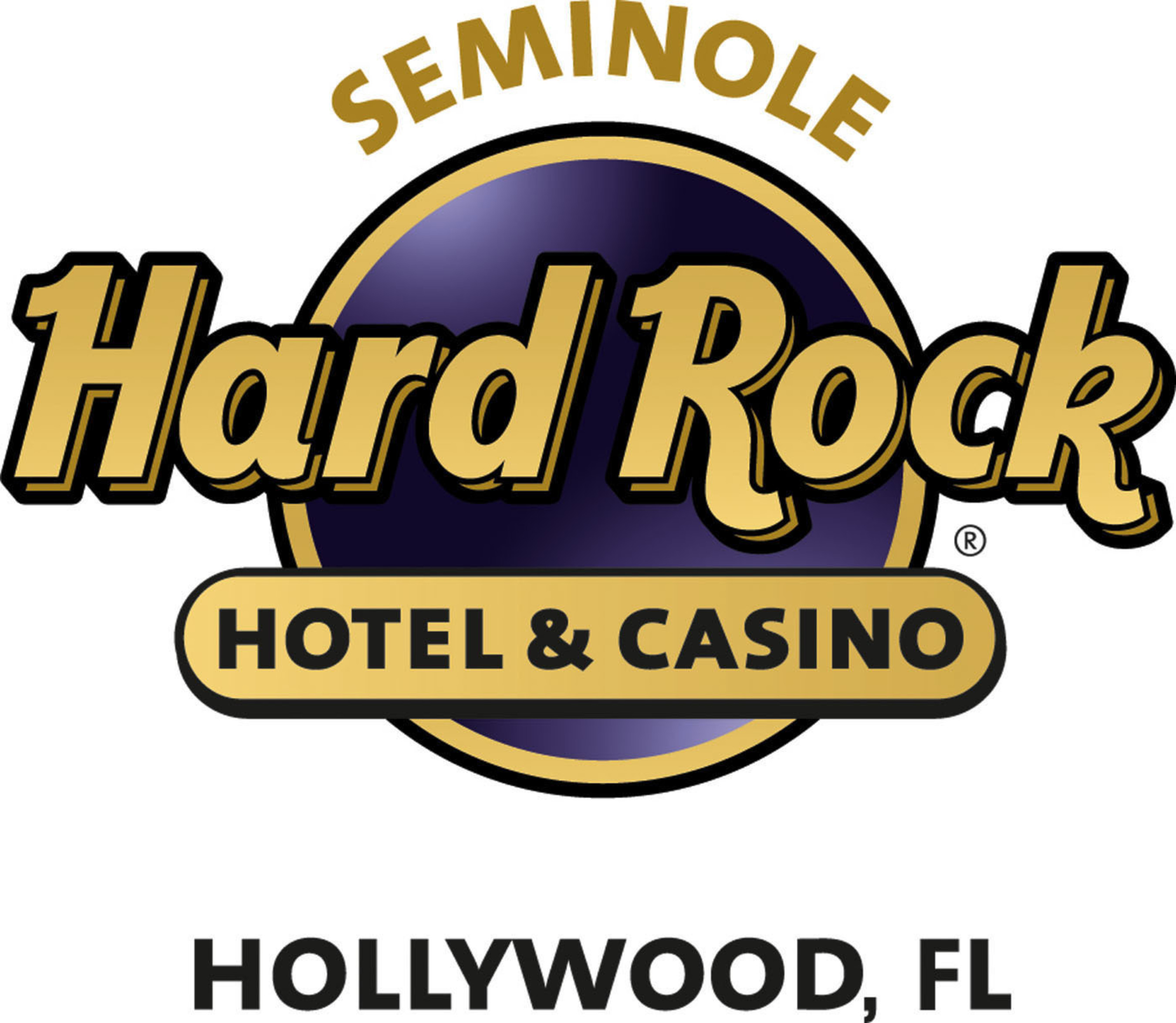 Seminole Hard Rock Hotel & Casino Hollywood logo.