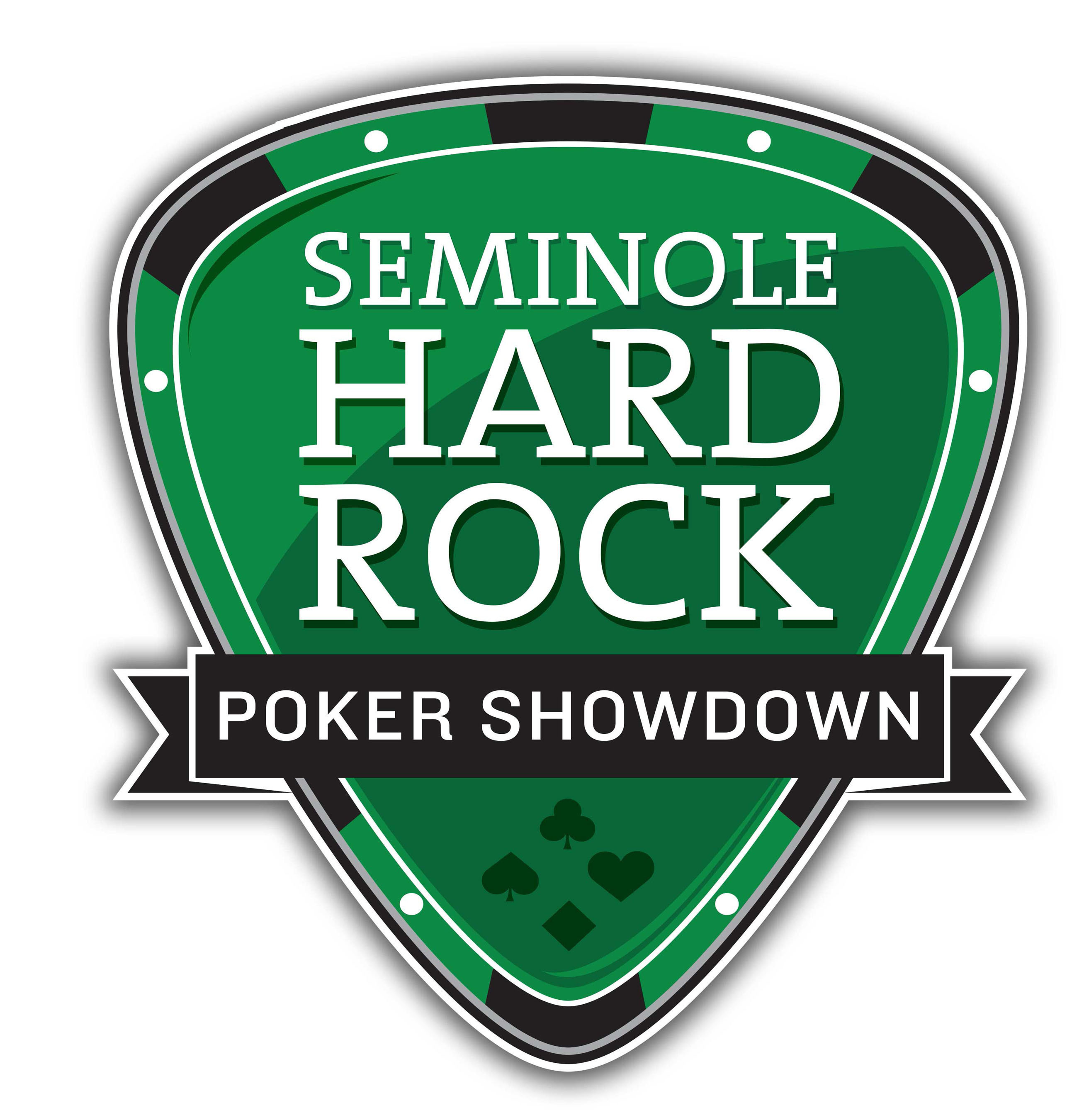 Seminole Hard Rock Poker Showdown logo. (PRNewsFoto/Seminole Hard Rock Hotel & Casino Hollywood) (PRNewsFoto/SEMINOLE HARD ROCK HOTEL & CA...)