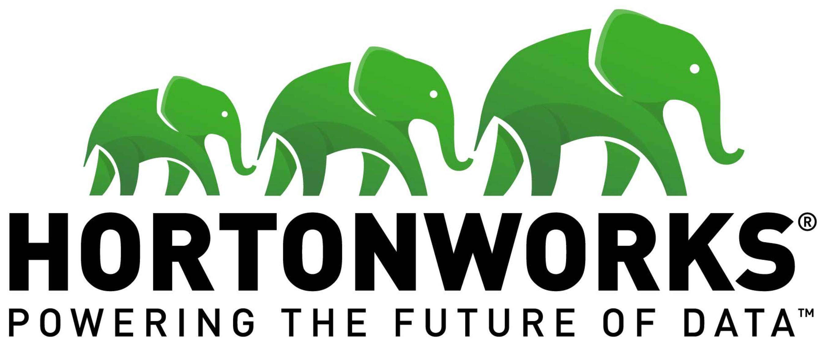 Hortonworks logo.