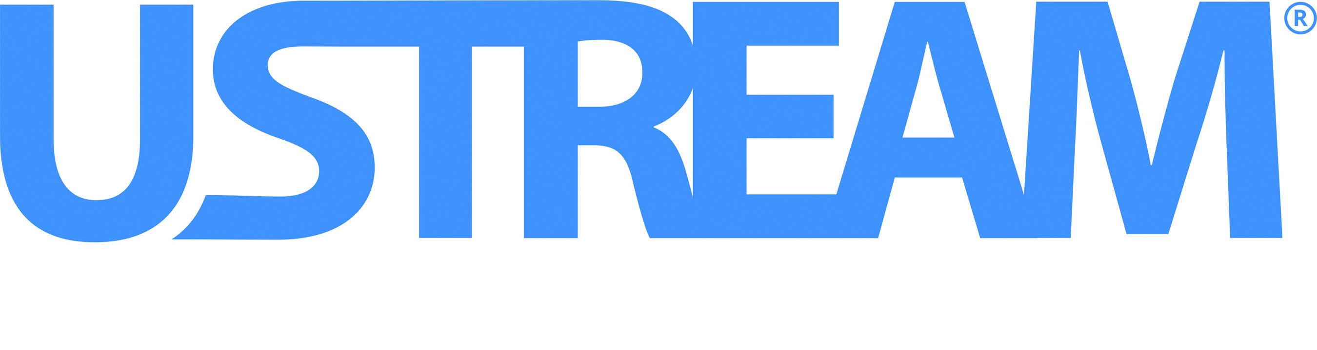 Ustream logo.